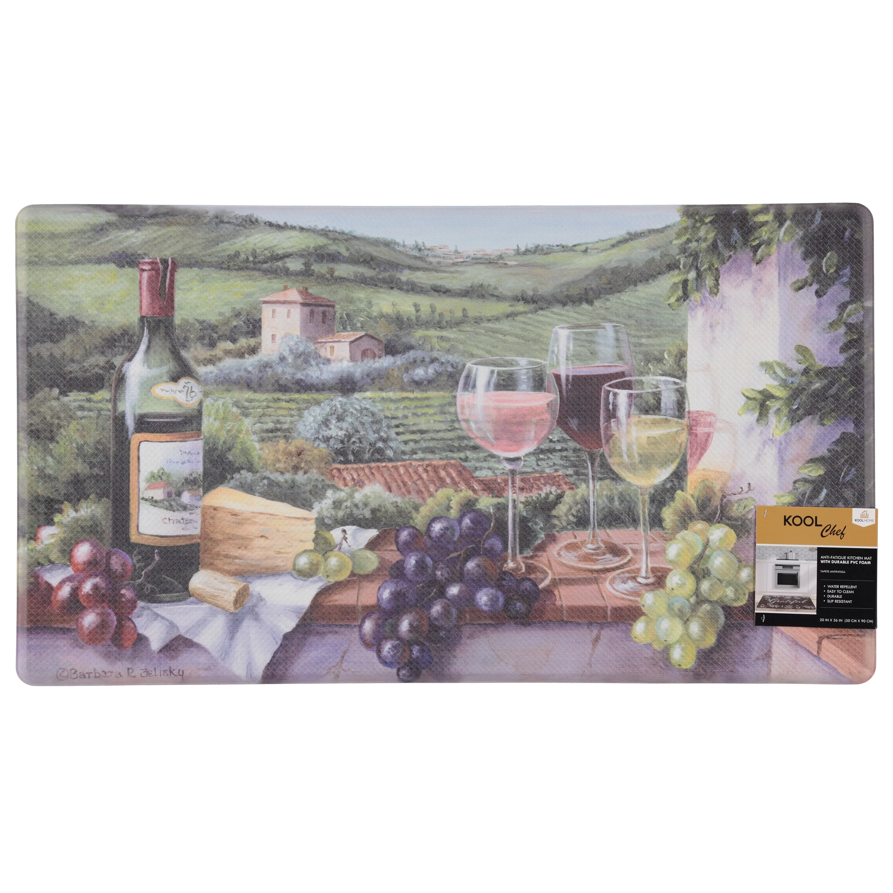 Anti-fatigue Kitchen Mat ''Tasting Time'' - 2 Sizes! - Image 3