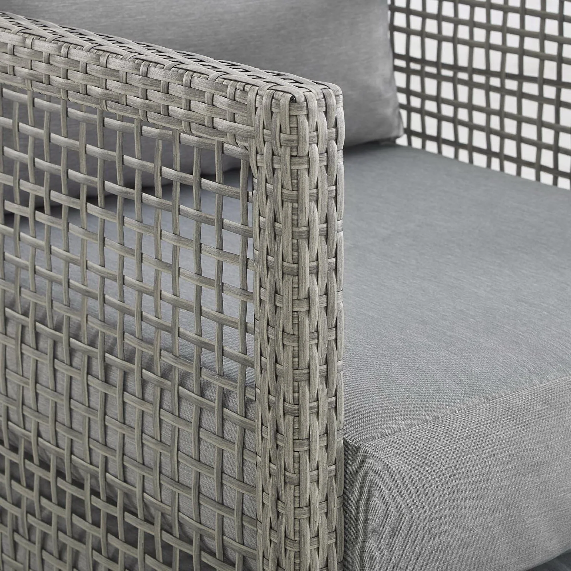 Aura 3 Piece Outdoor Patio Wicker Rattan Set by Modway - Image 11