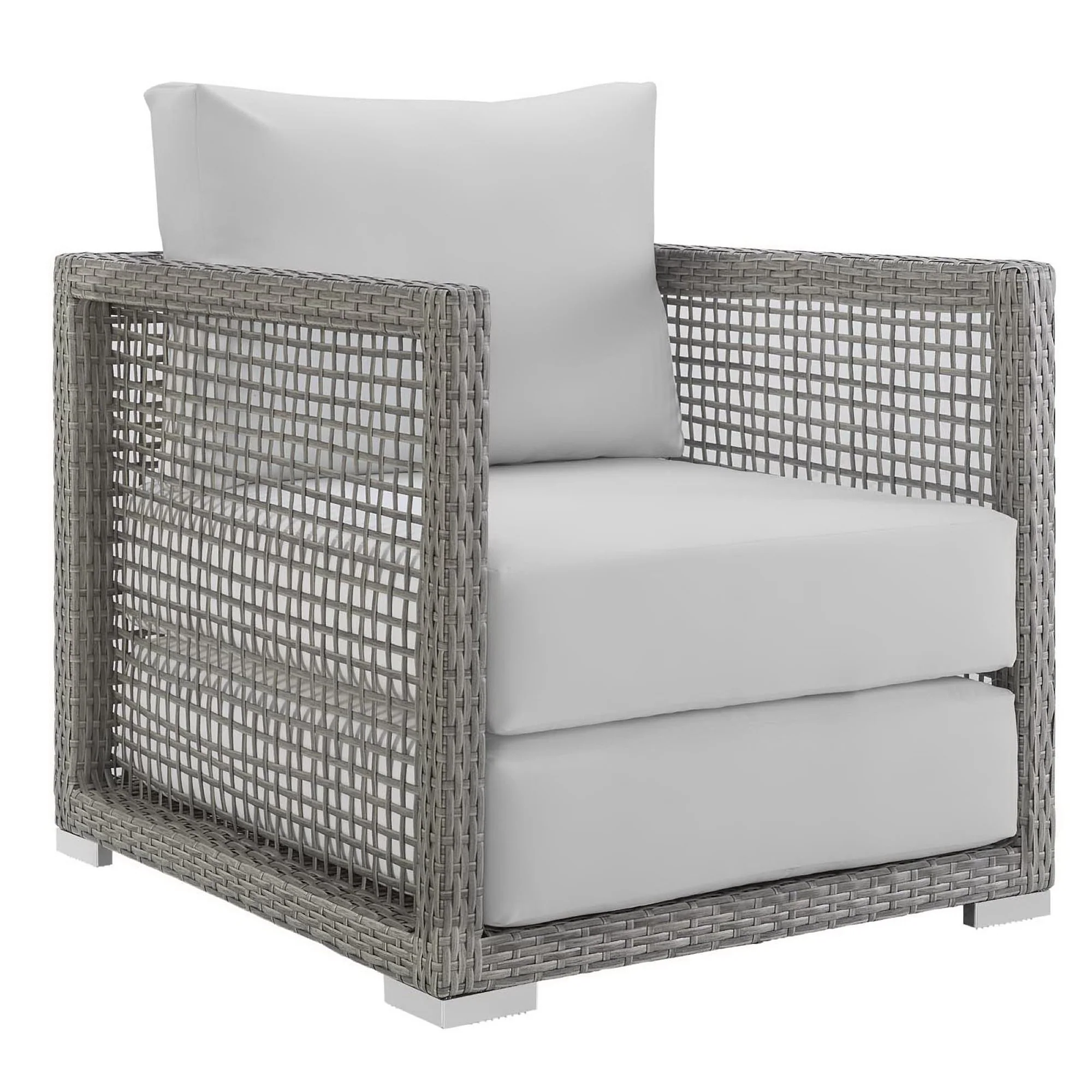 Aura Rattan Outdoor Patio Armchair by Modway