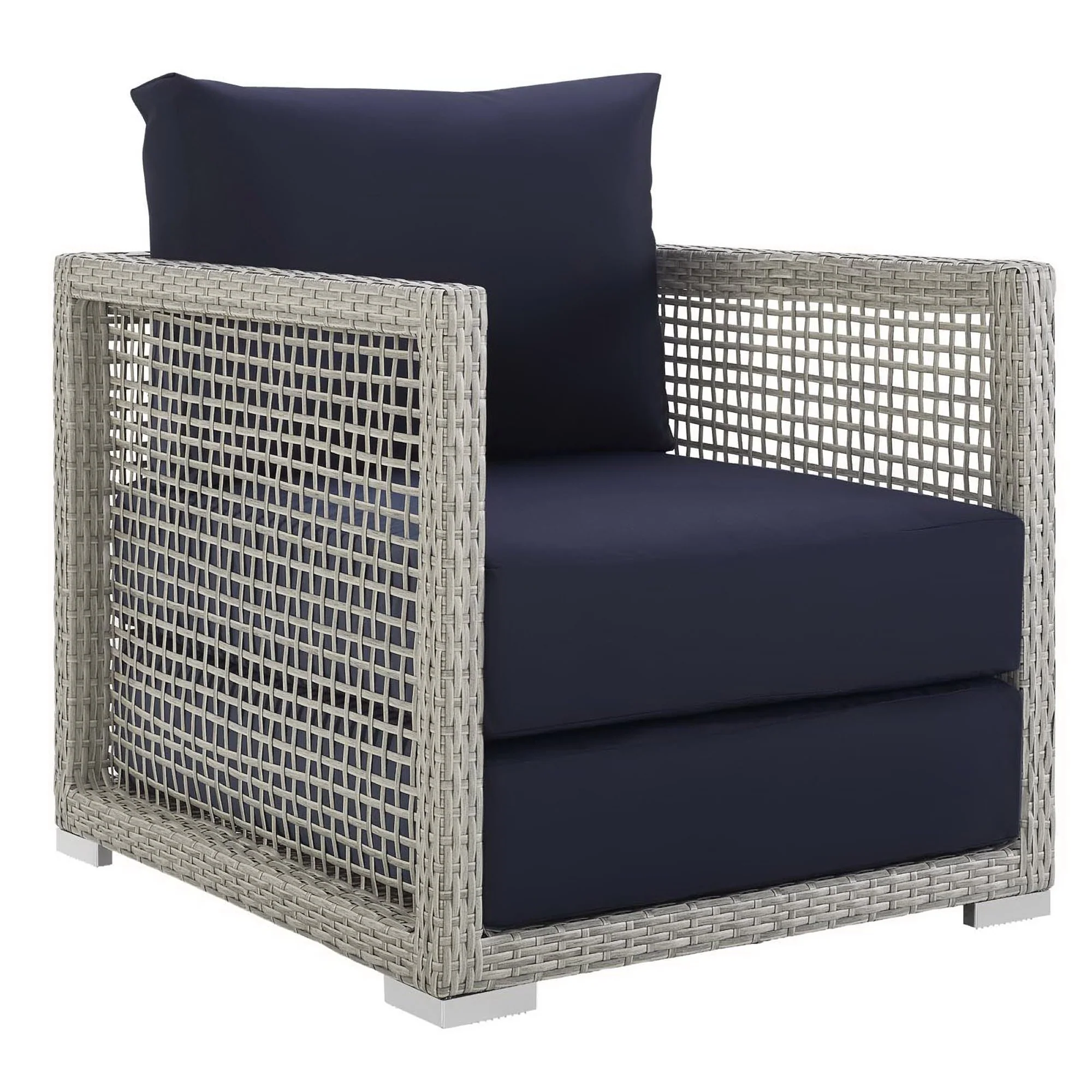 Aura Rattan Outdoor Patio Armchair by Modway - Image 20