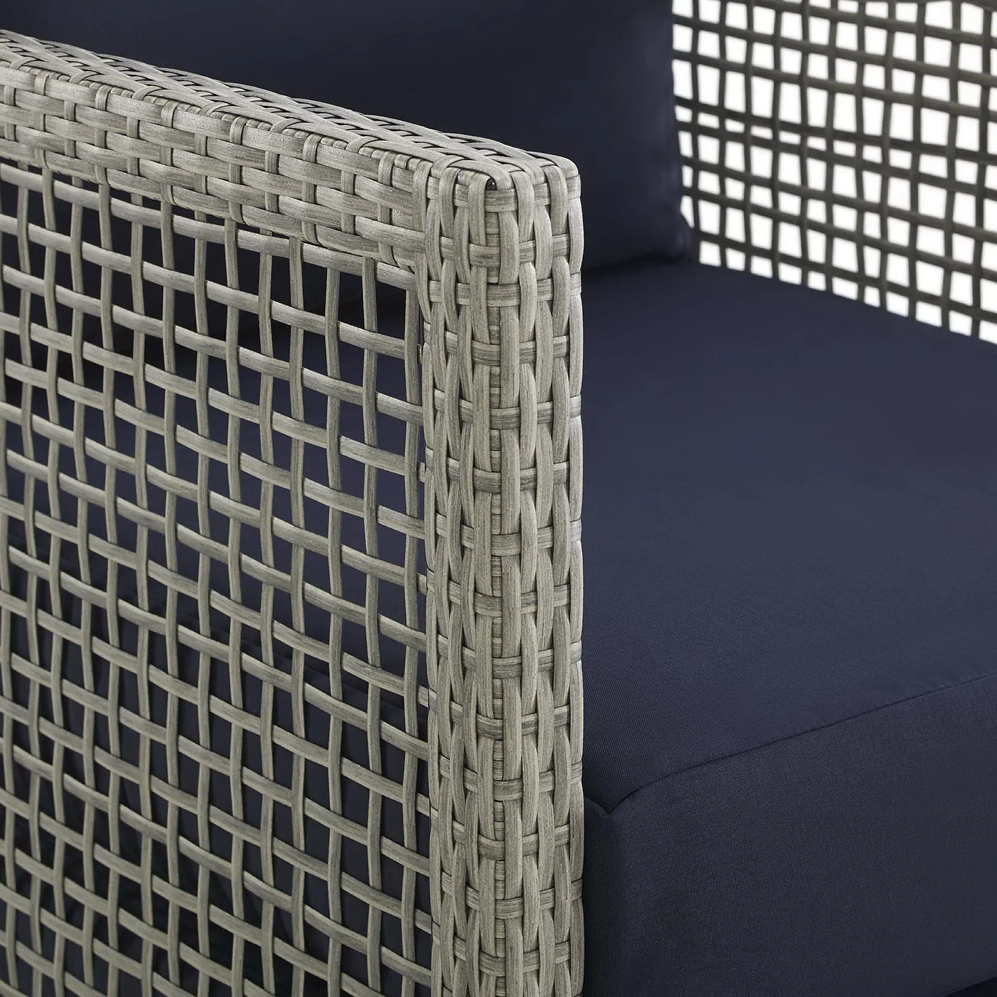 Aura Rattan Outdoor Patio Armchair by Modway - Image 8