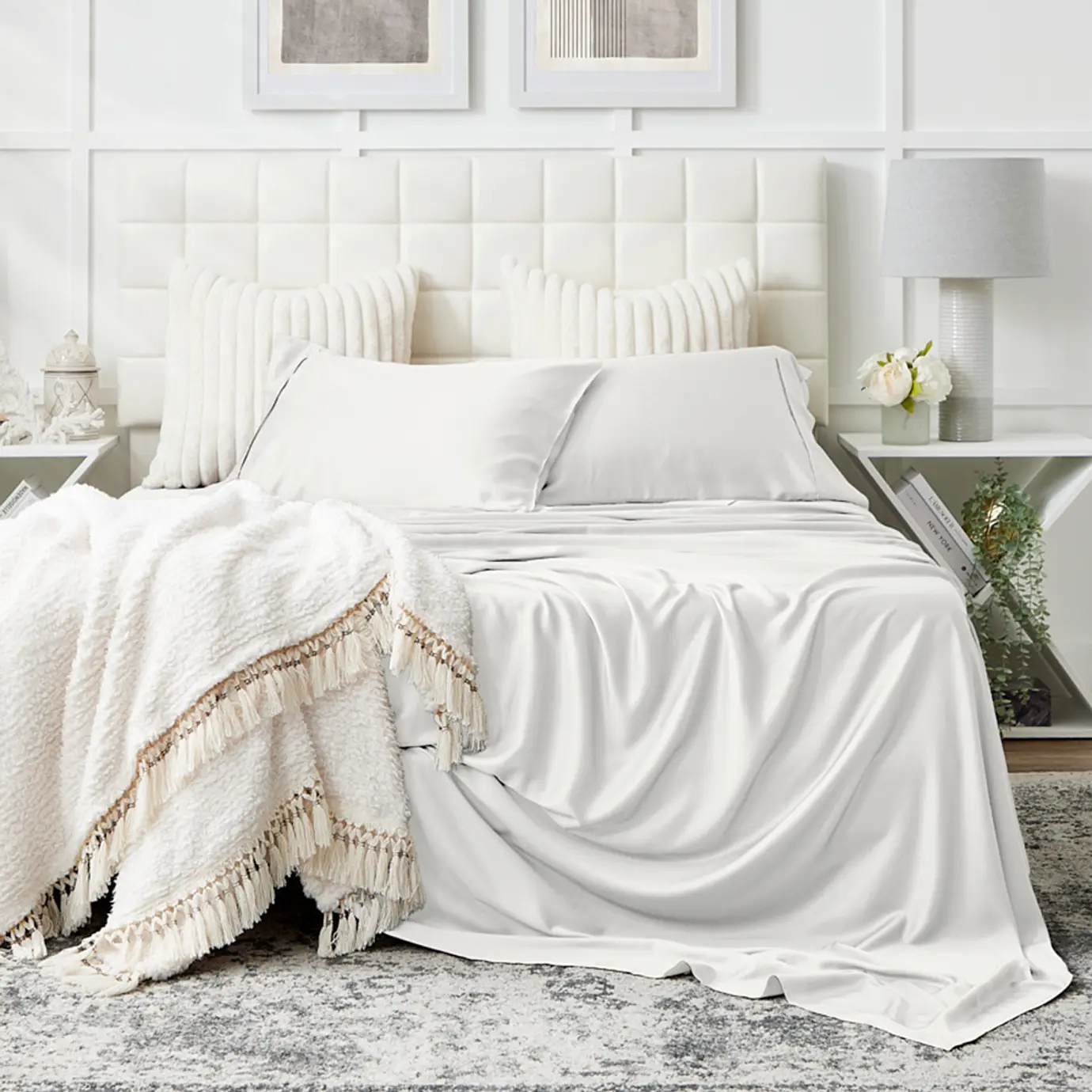 Bamboo Viscose Bed Sheet Set - Image 27