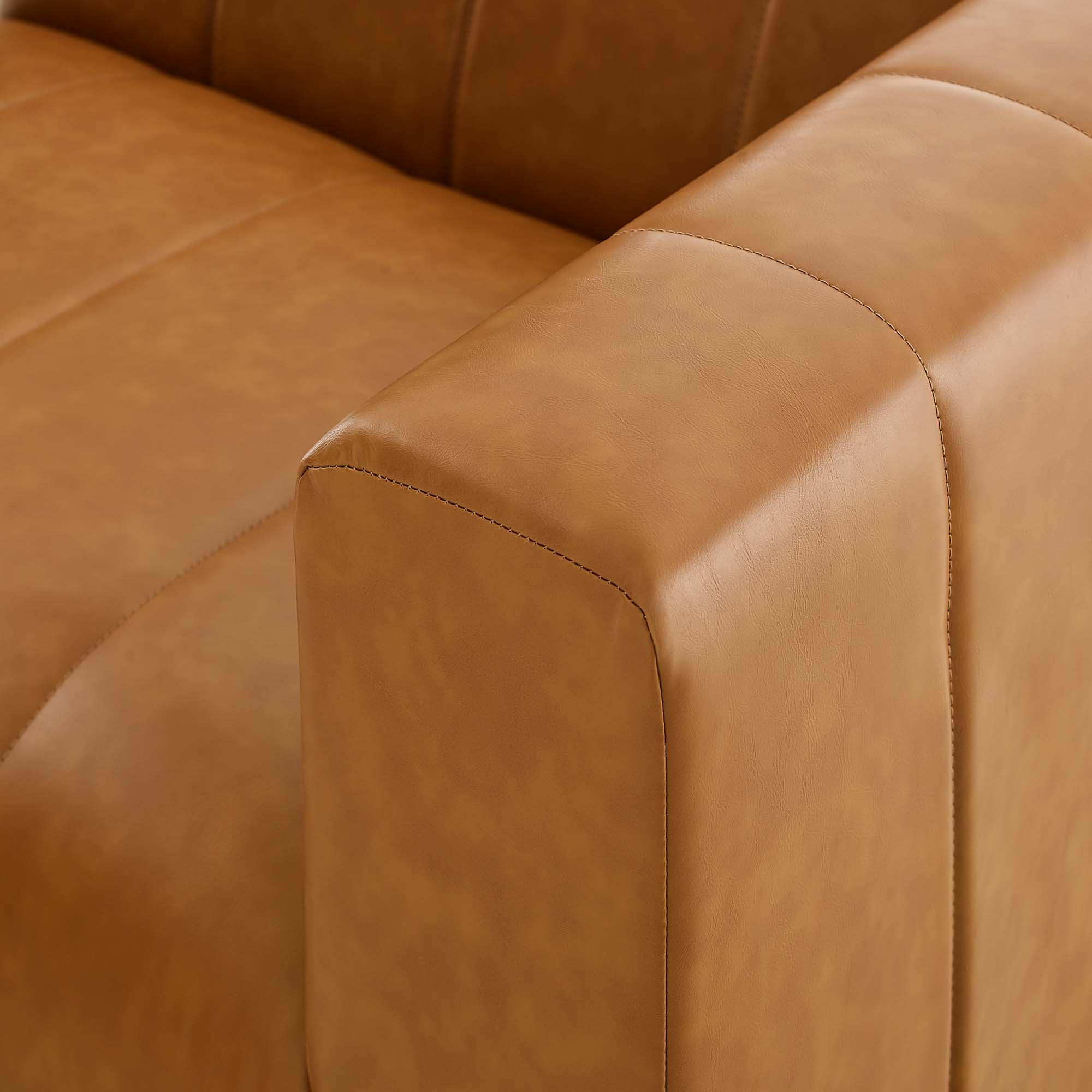 Bartlett 3-Piece Vegan Leather Sofa by Modway - Image 7