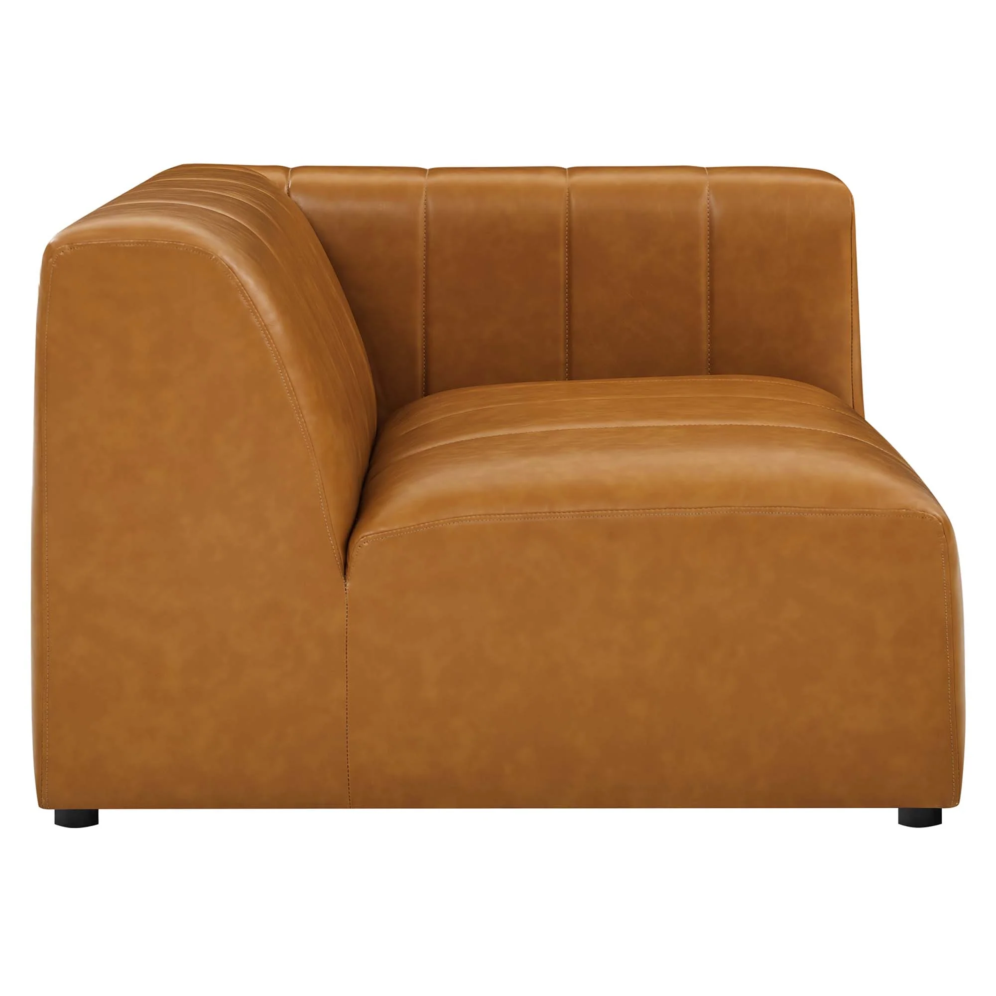 Bartlett 4-Piece Vegan Leather Sectional Sofa by Modway - Image 4