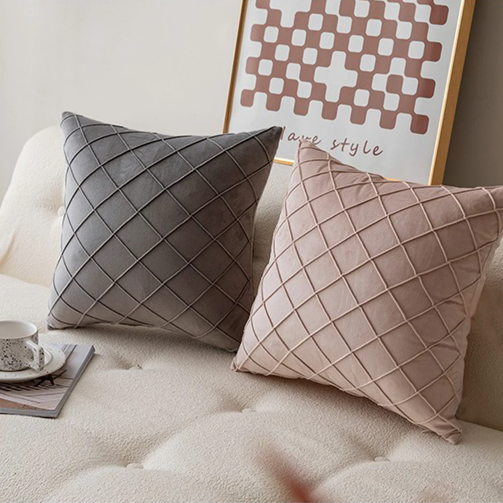 Beautiful combination Set of 2 Pillow Covers With Inserts II