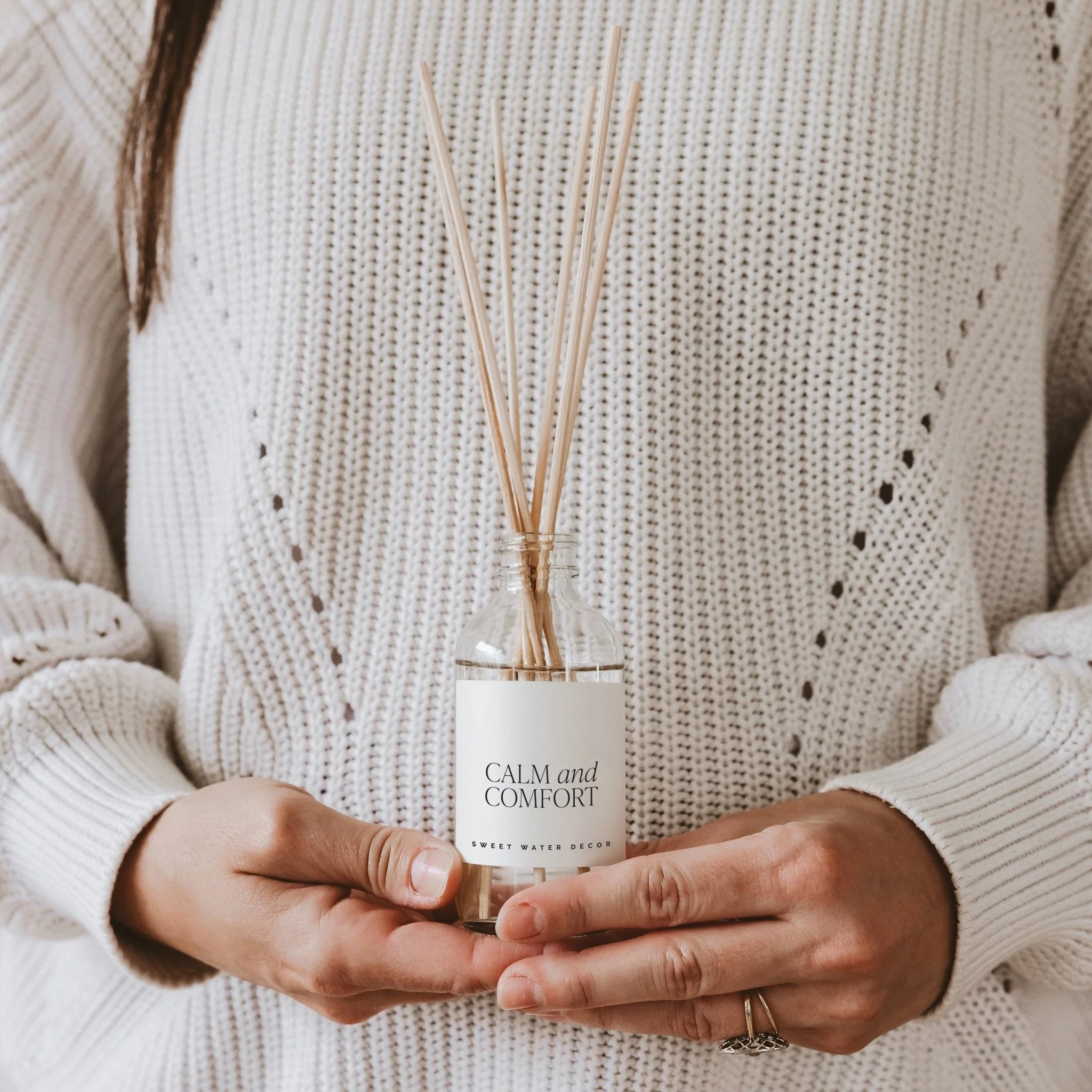 Calm and Comfort Clear Reed Diffuser - Image 4