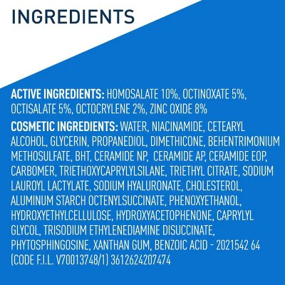 CeraVe Face Moisturizer with Sunscreen SPF 30 3 fl oz - Imperfect Box - Image 9