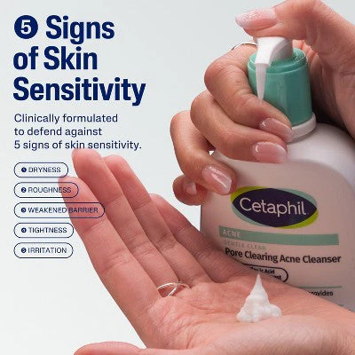 Cetaphil Gentle Clear Salicylic Acid Acne Pore Cleanser 8 fl oz - New - Image 10