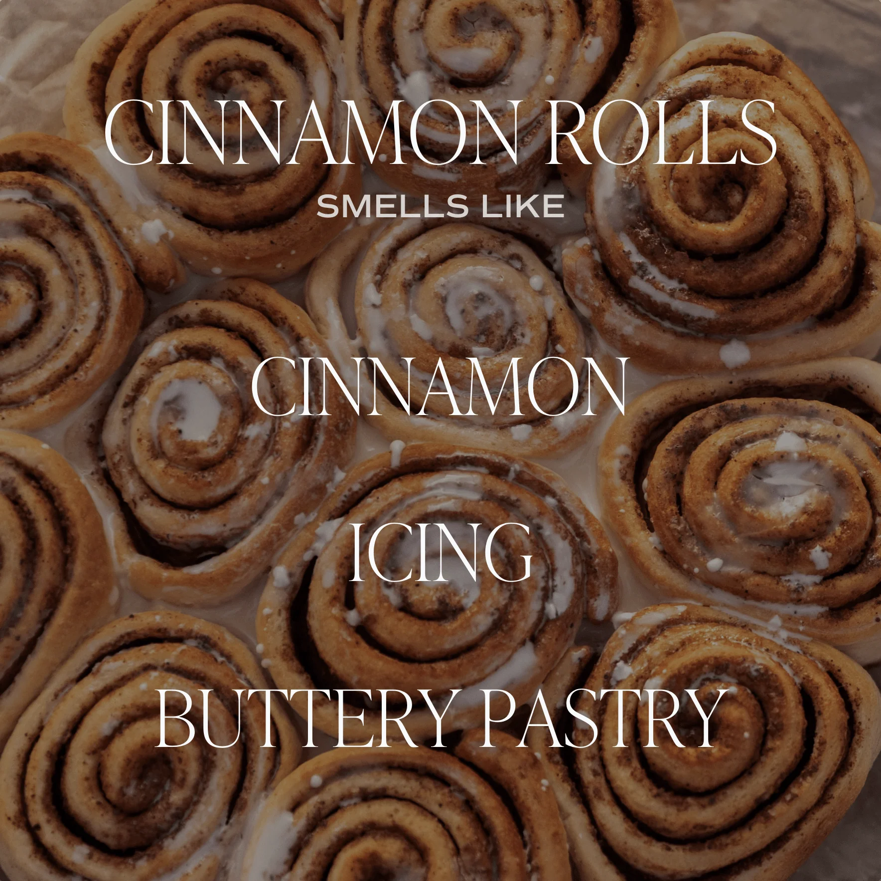 Cinnamon Rolls Soy Candle - Amber Jar - 9 oz - Image 2