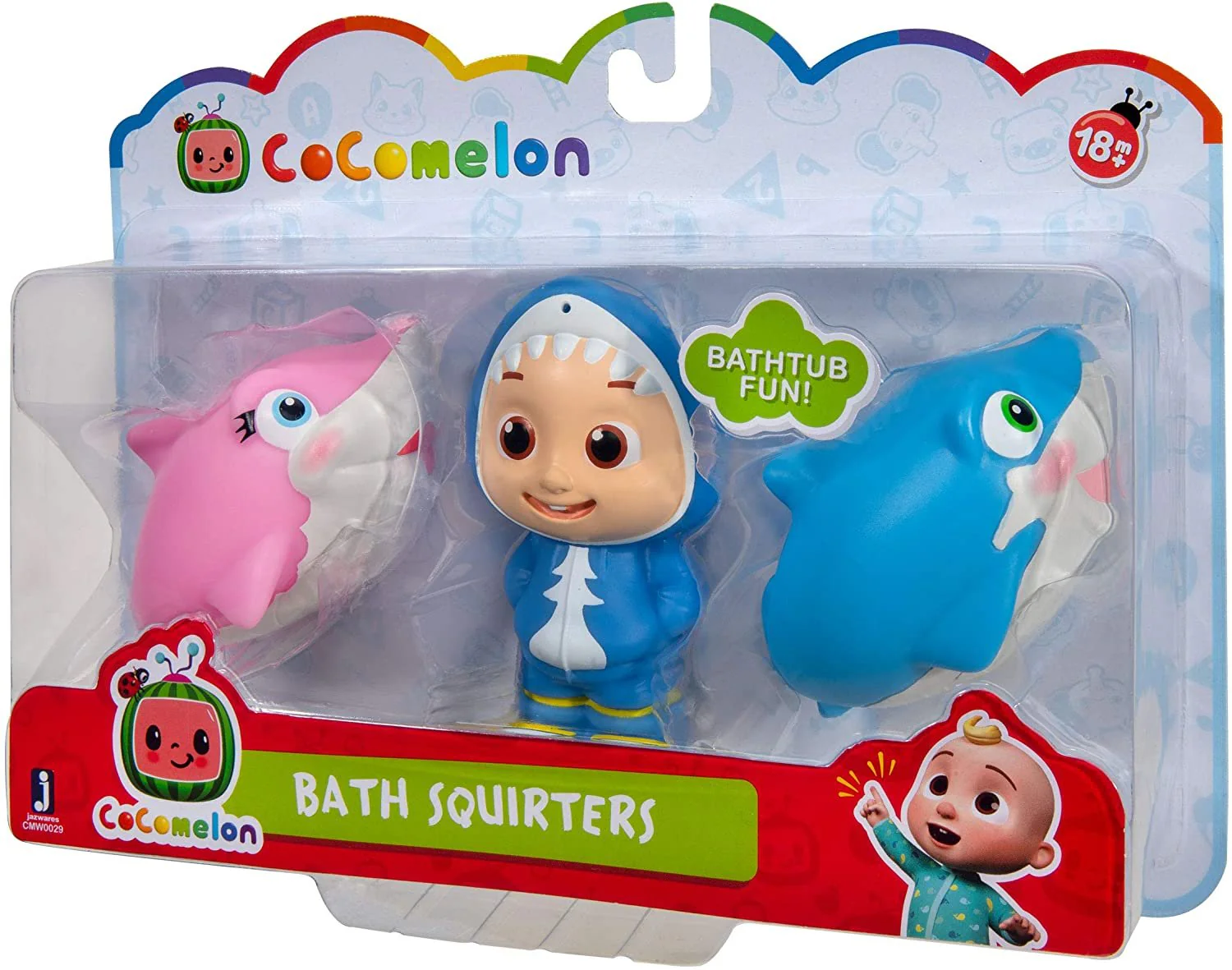 CoComelon 3-Pack Bath Squirter Toys - Fun and Colorful Water Play for Toddlers - Image 9