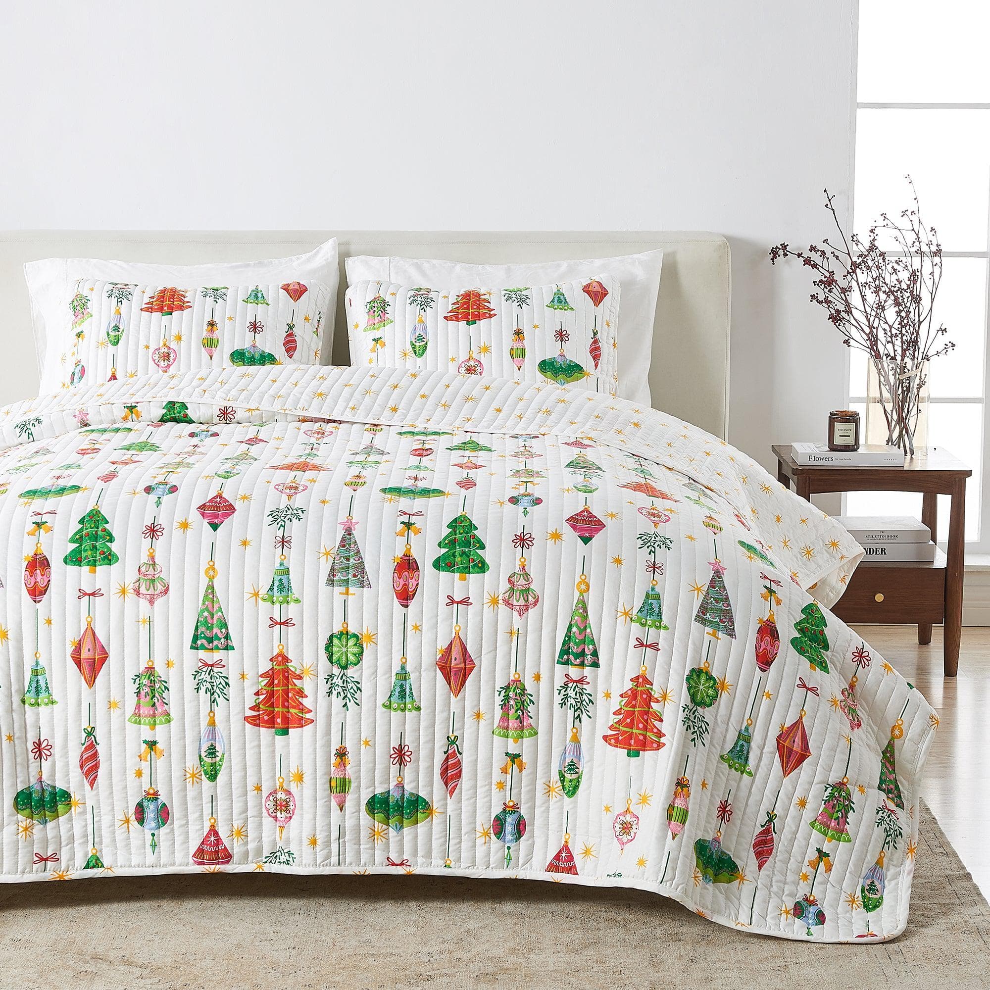 Colorful Holiday Quilt Set - Midnight Magic Collection - Image 37