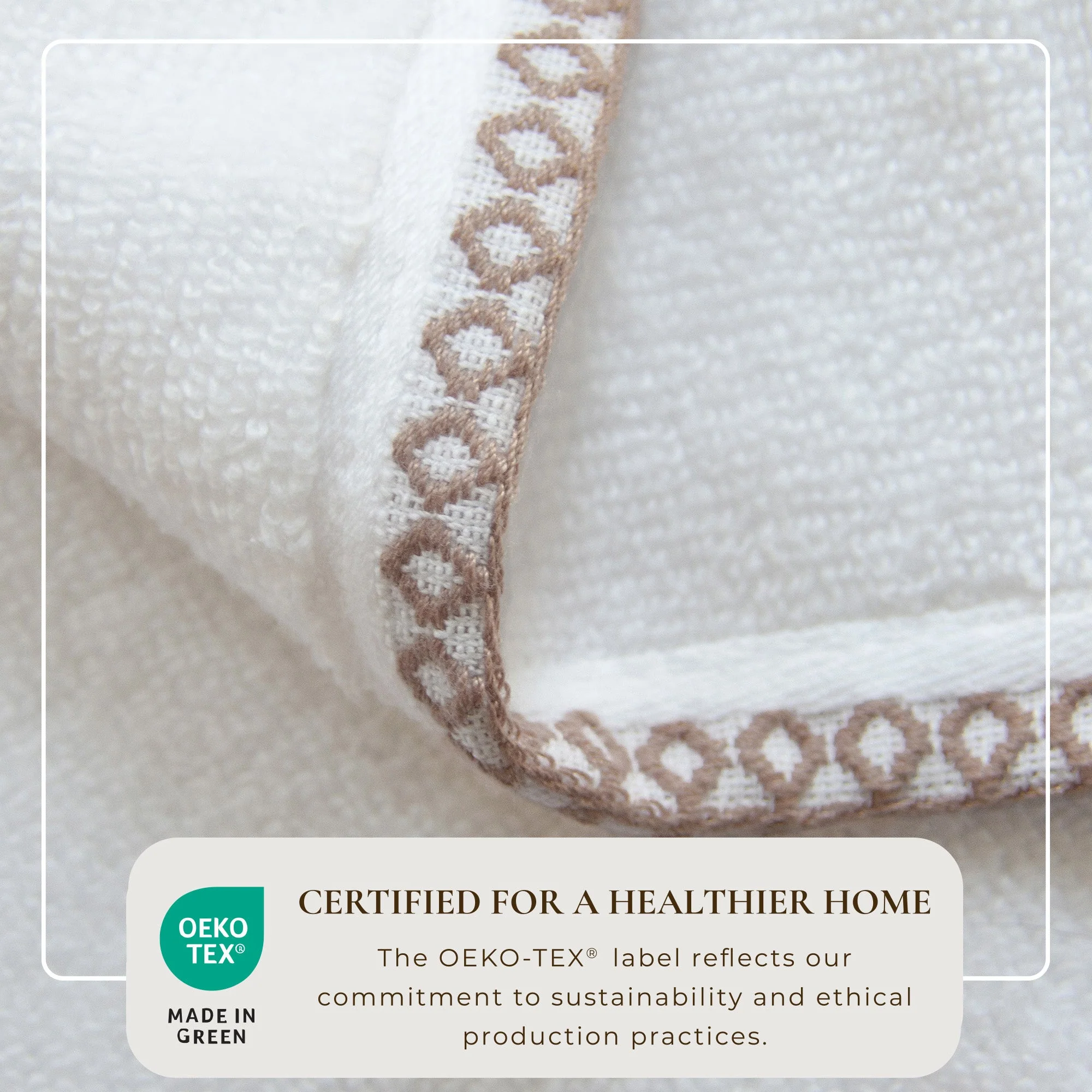 Cotton Border-Stitched 6-Piece Towel Set - Valery Collection - Image 34