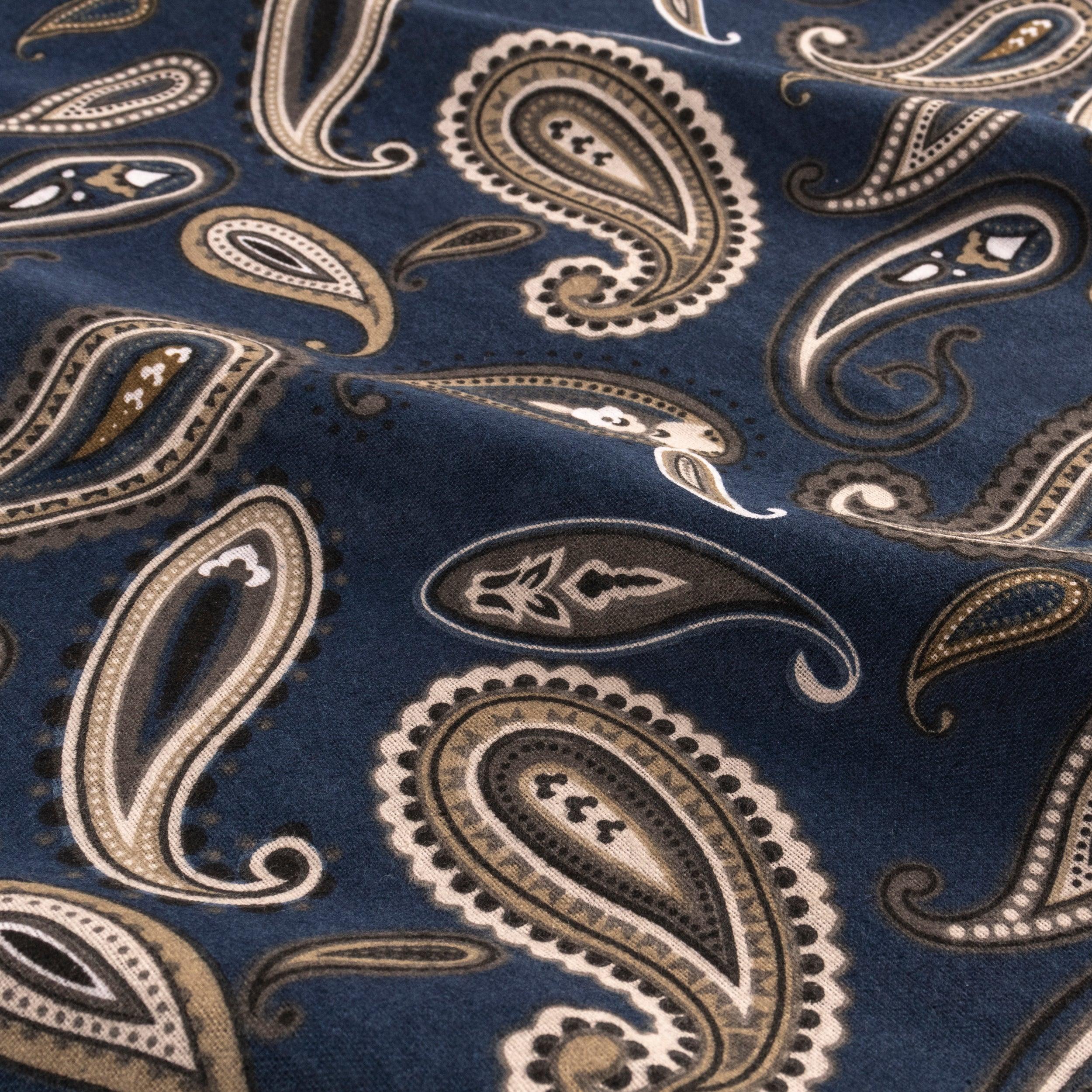 100% Cotton Flannel Bed Sheet Set Floral Paisley Deep Pocket - Image 13