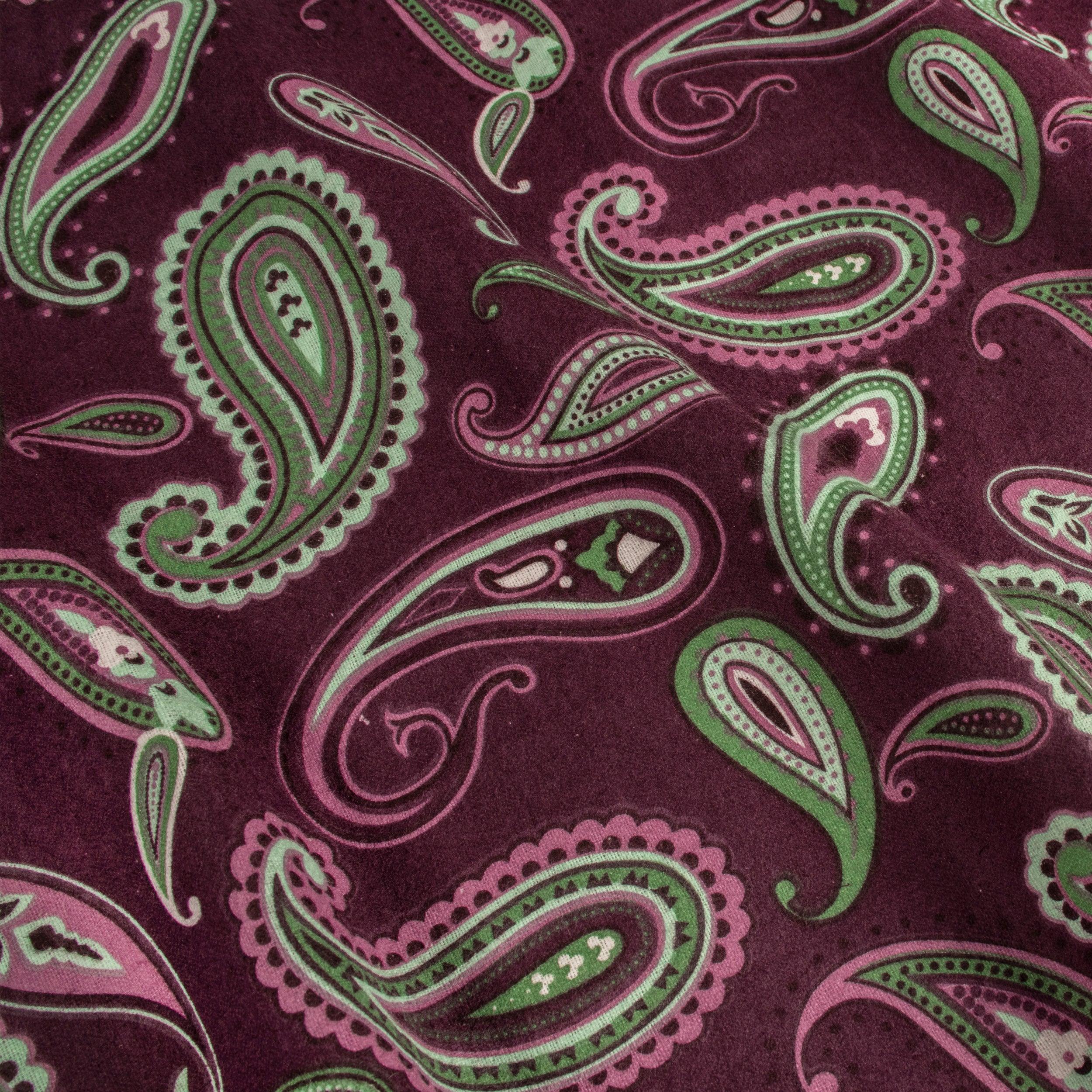 100% Cotton Flannel Bed Sheet Set Floral Paisley Deep Pocket - Image 23