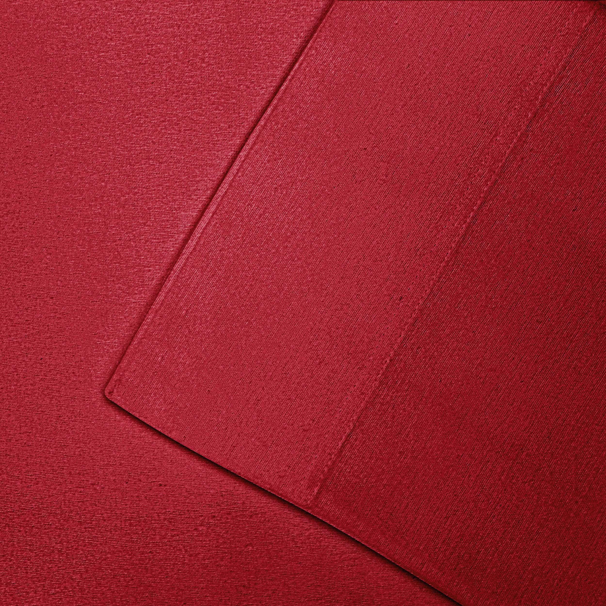 Cotton Flannel Trellis Traditional Solid Deep Pocket Bed Sheet Set - Image 4