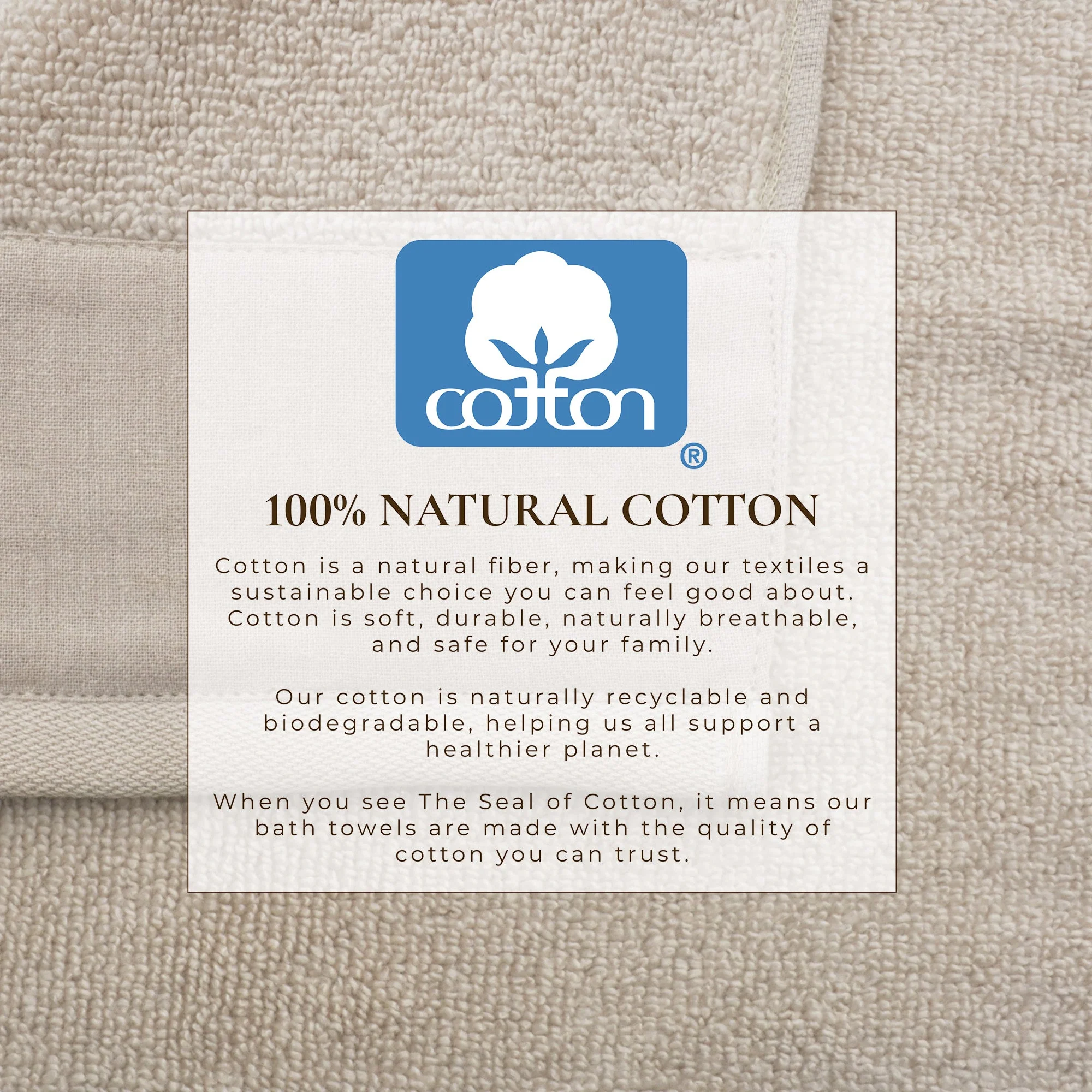 Cotton Linen-Like Border 6-Piece Towel Set - Priya Collection - Image 35