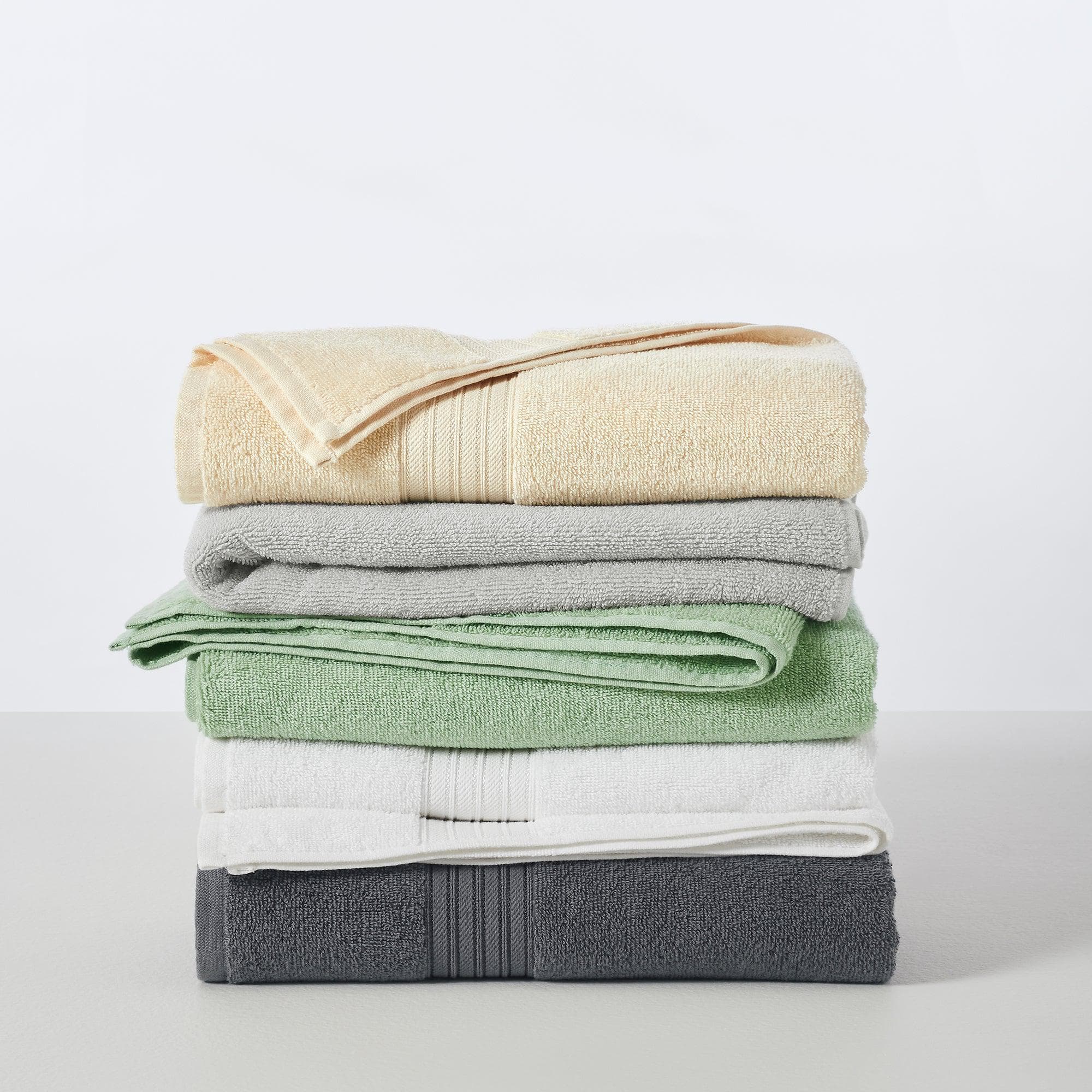 Cotton Terry Bath Towel Set - Cooper Collection - Image 150