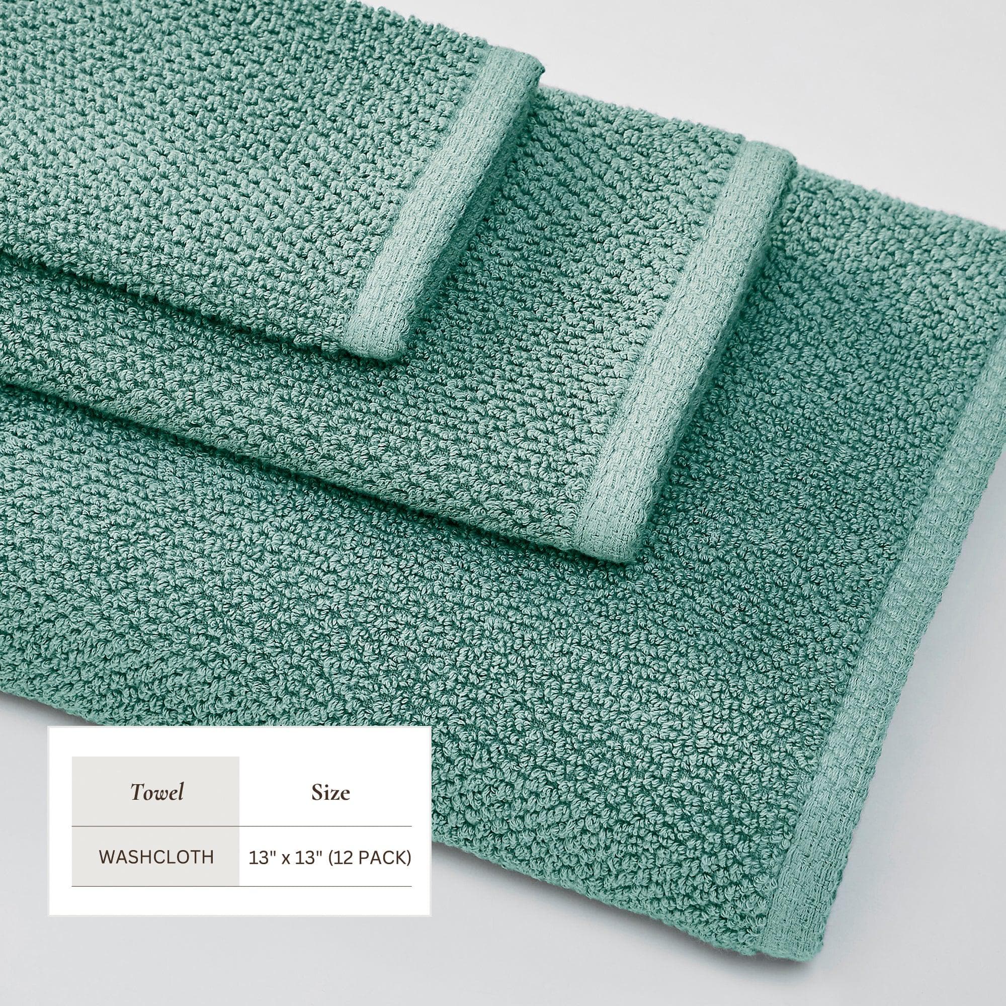 Cotton Textured Bath Towel Set - Acacia Collection - Image 139