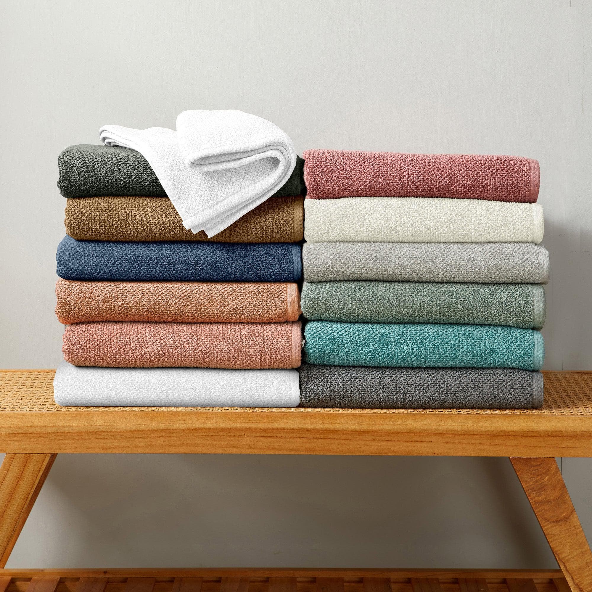 Cotton Textured Bath Towel Set - Acacia Collection - Image 210