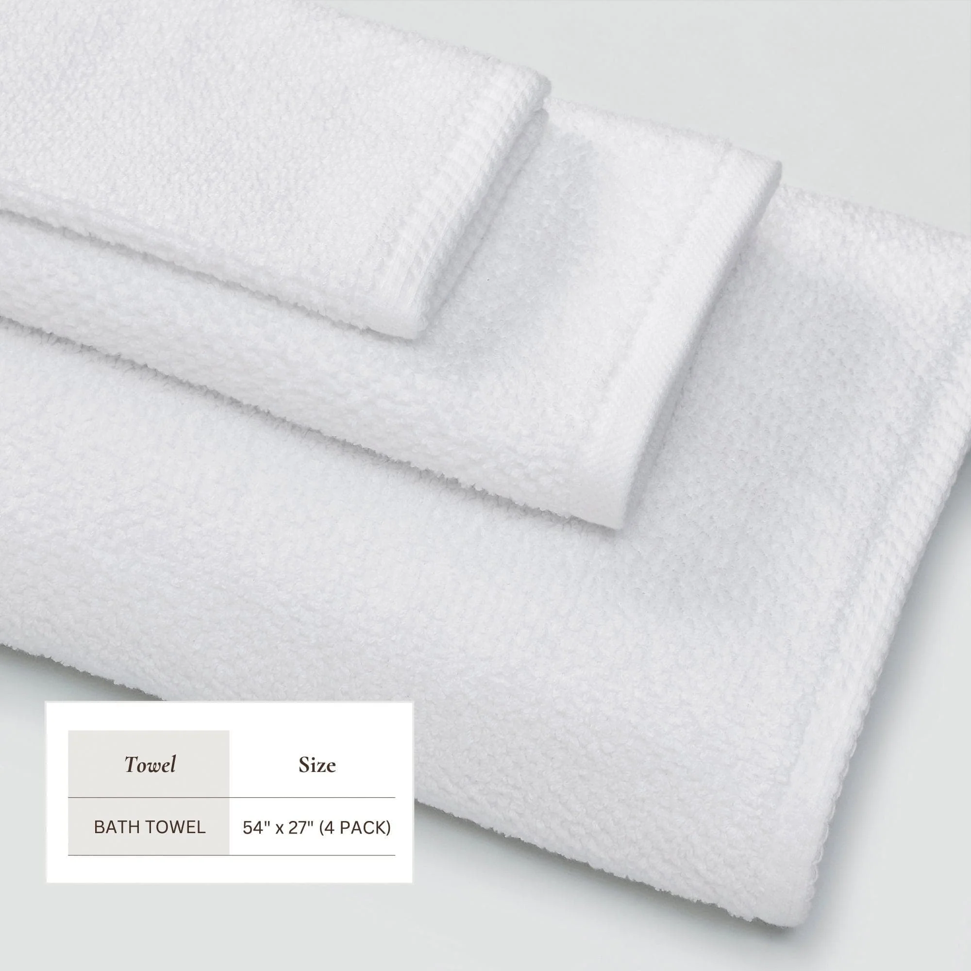 Cotton Textured Bath Towel Set - Acacia Collection - Image 25