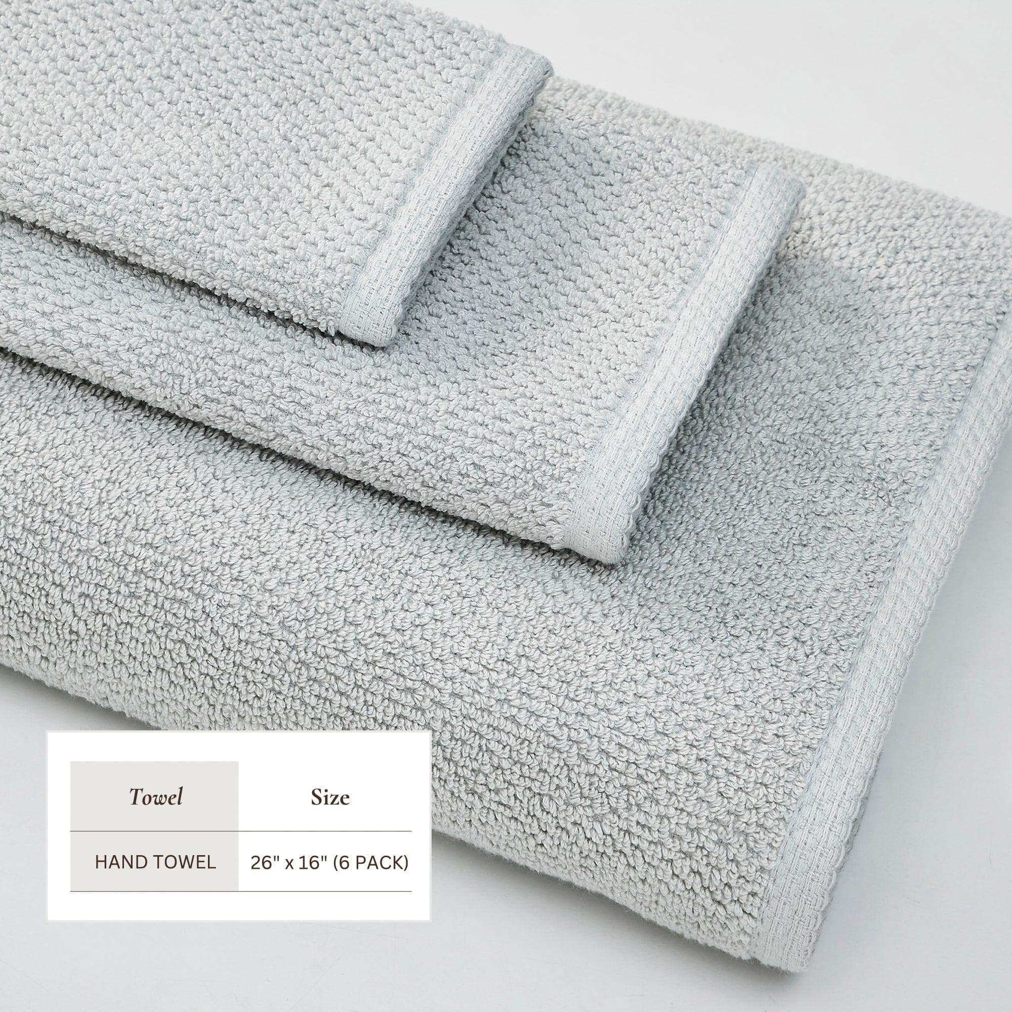 Cotton Textured Bath Towel Set - Acacia Collection - Image 56