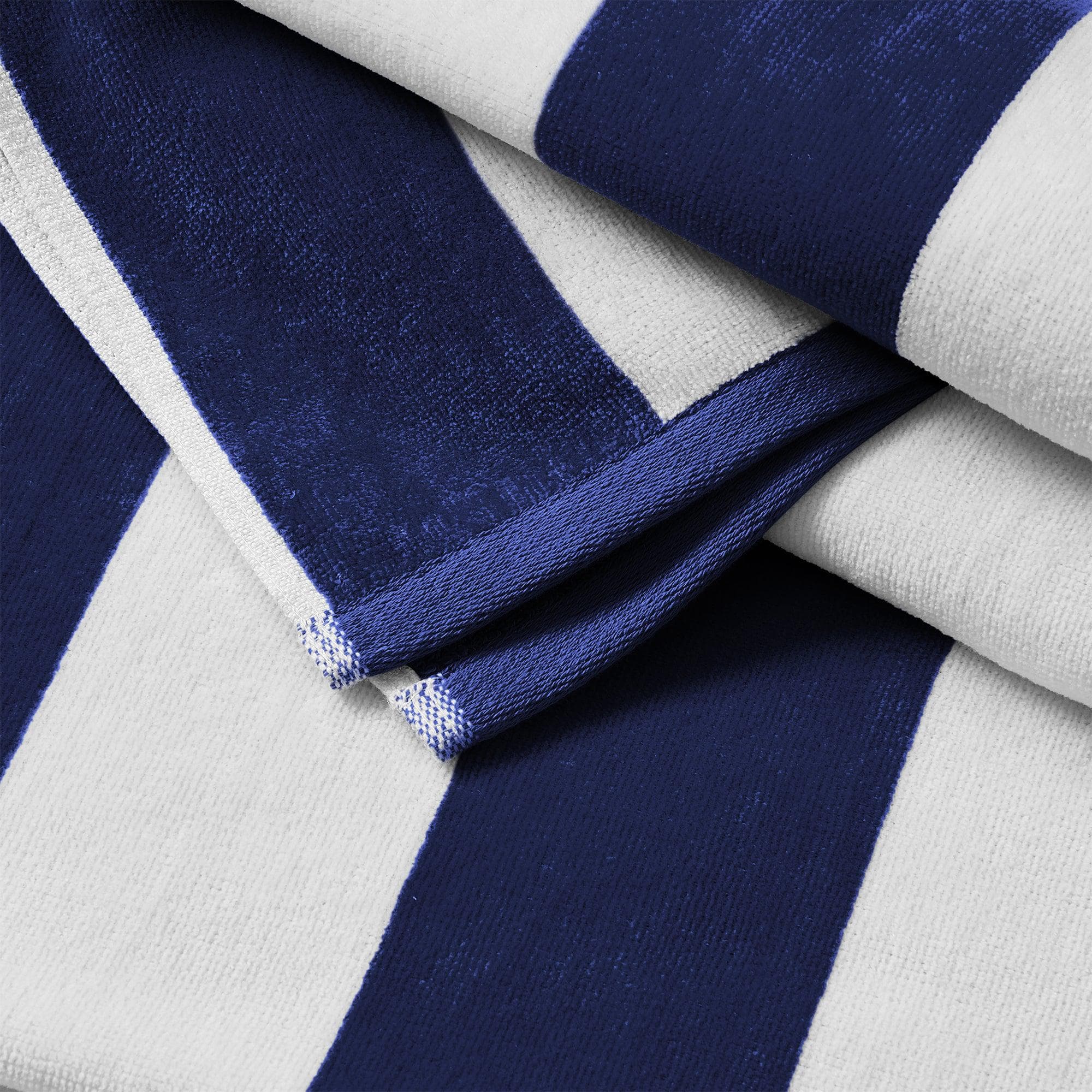 Cotton Velour Cabana Stripe Beach Towel - Novia Collection - Image 114