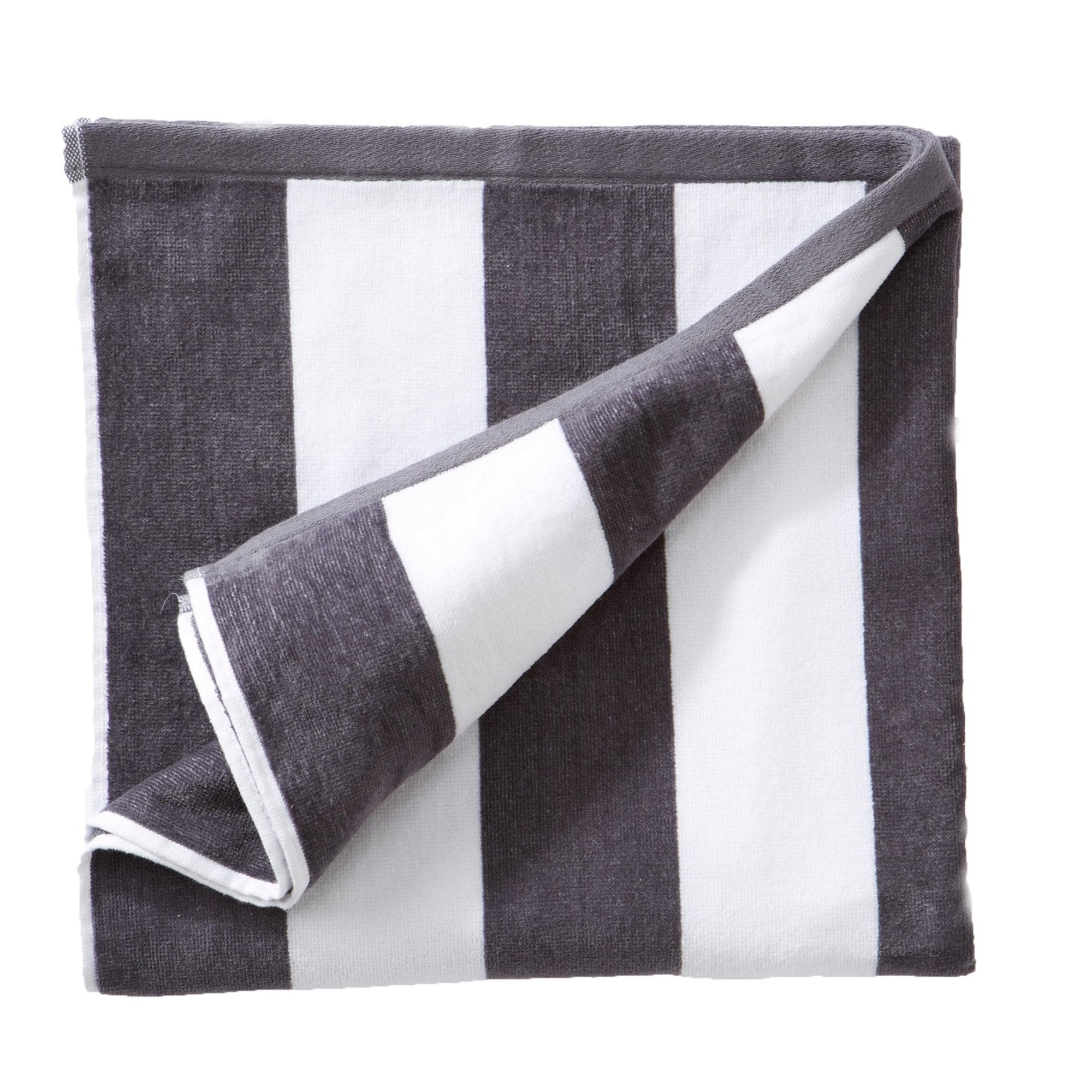 Cotton Velour Cabana Stripe Beach Towel - Novia Collection - Image 13