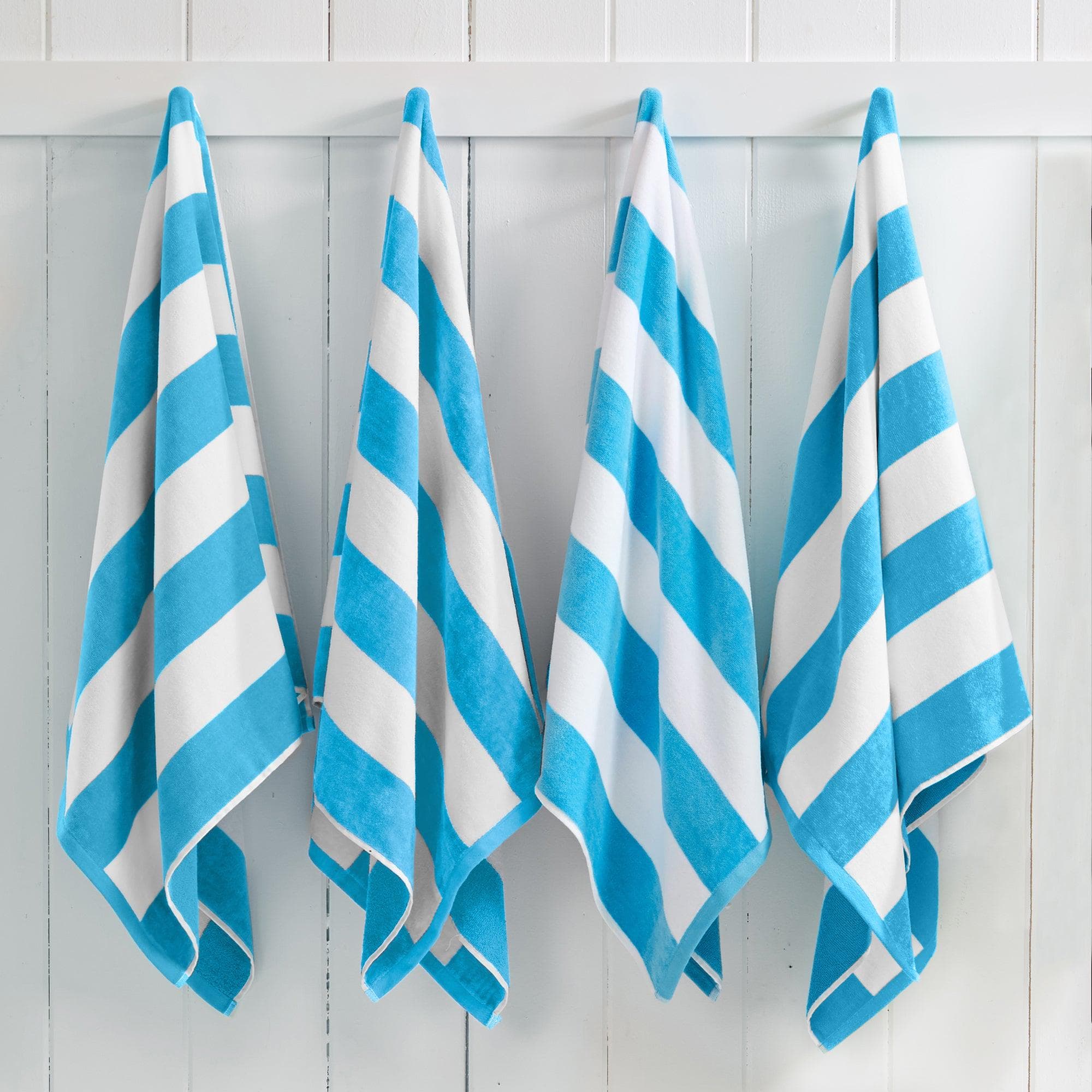 Cotton Velour Cabana Stripe Beach Towel - Novia Collection - Image 19