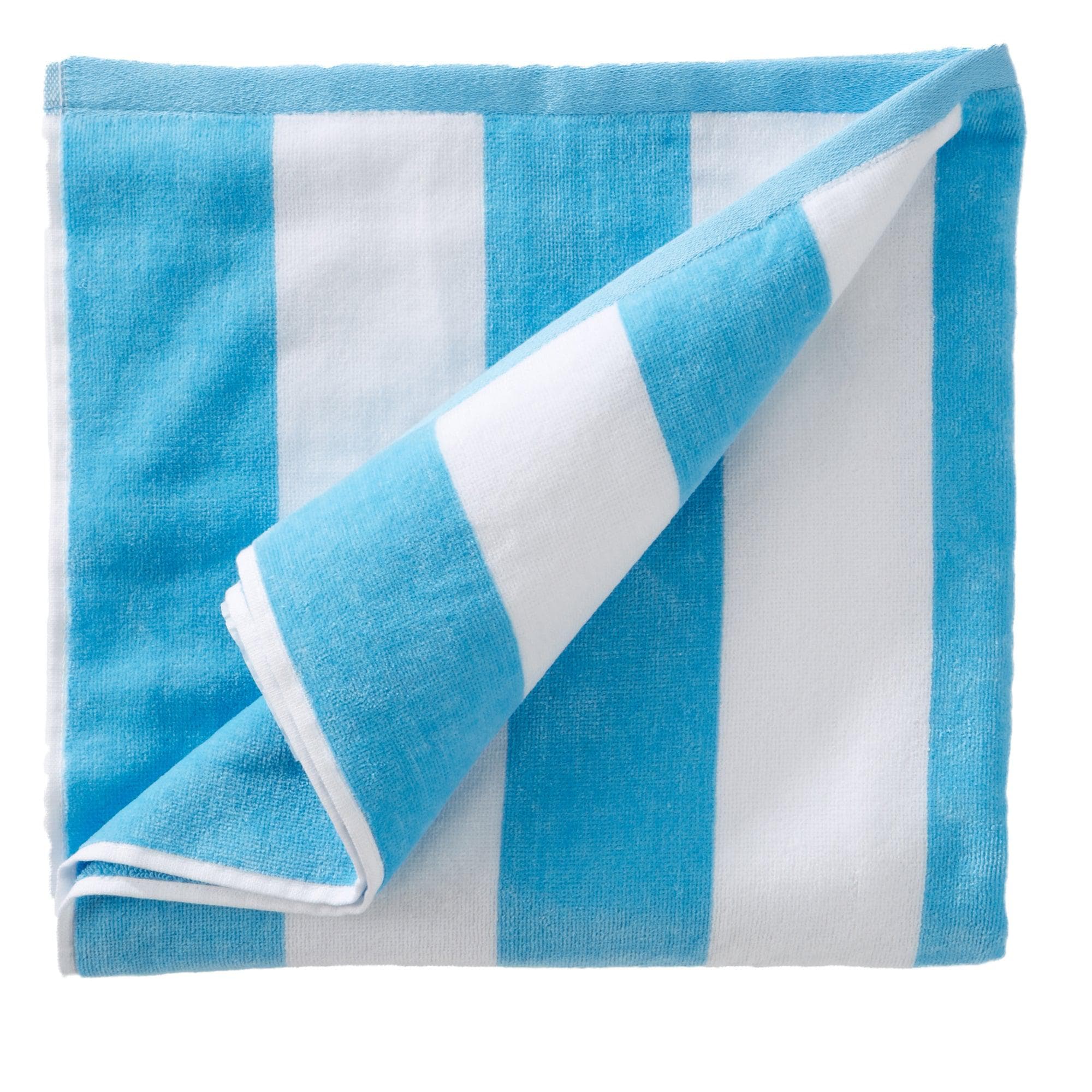 Cotton Velour Cabana Stripe Beach Towel - Novia Collection - Image 31