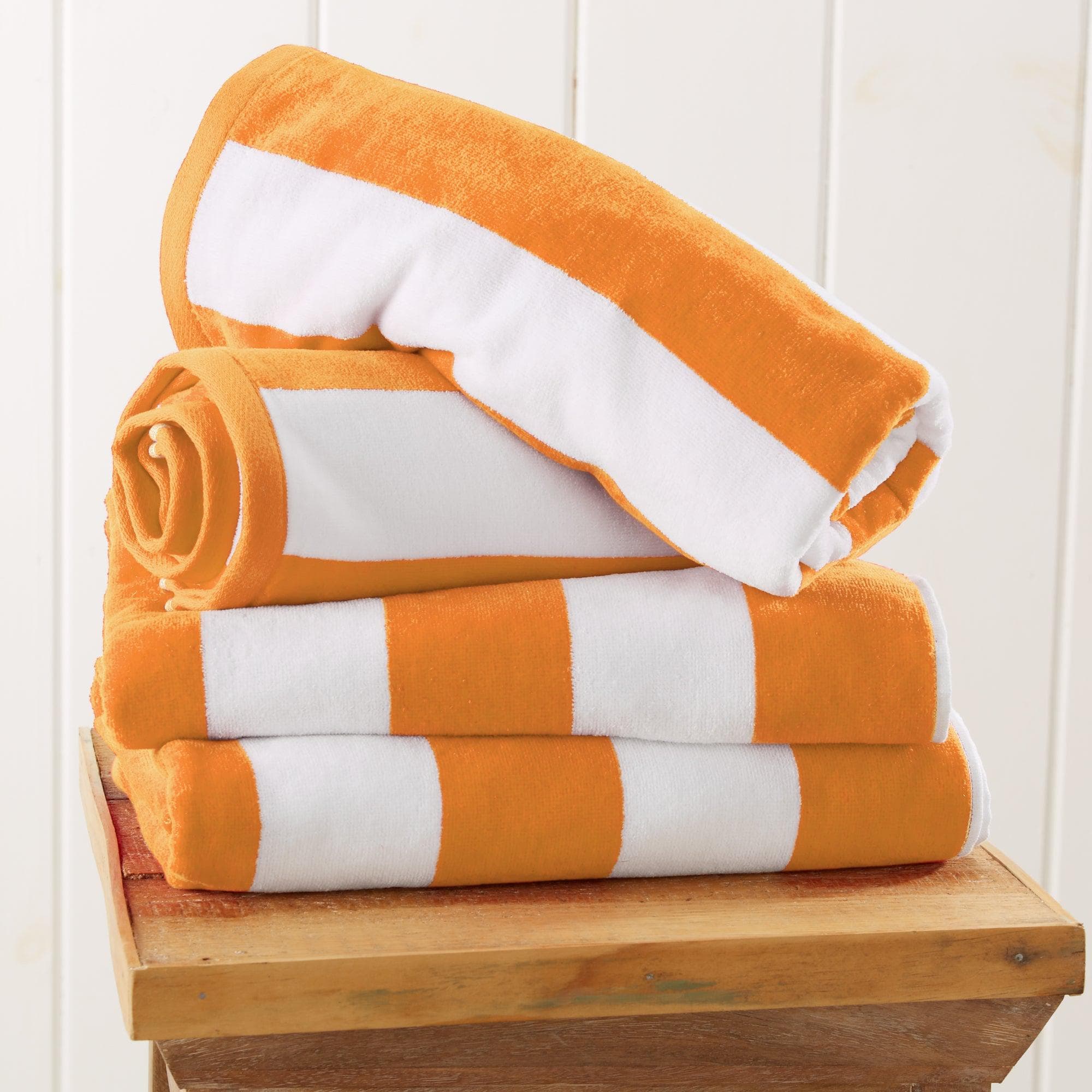 Cotton Velour Cabana Stripe Beach Towel - Novia Collection - Image 80