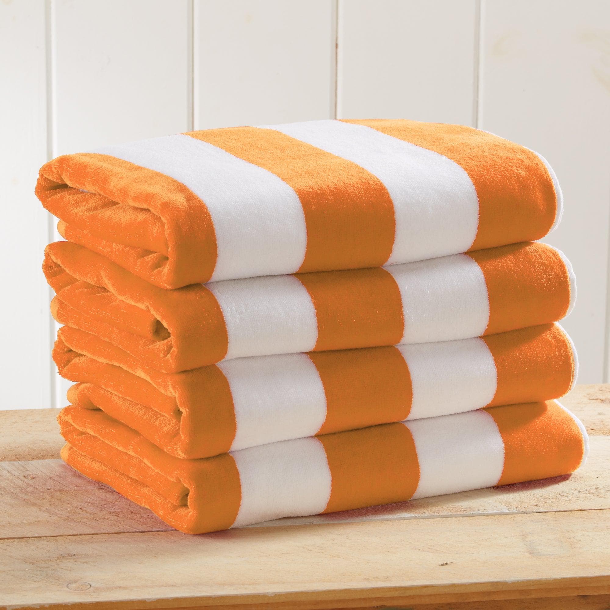 Cotton Velour Cabana Stripe Beach Towel - Novia Collection - Image 83