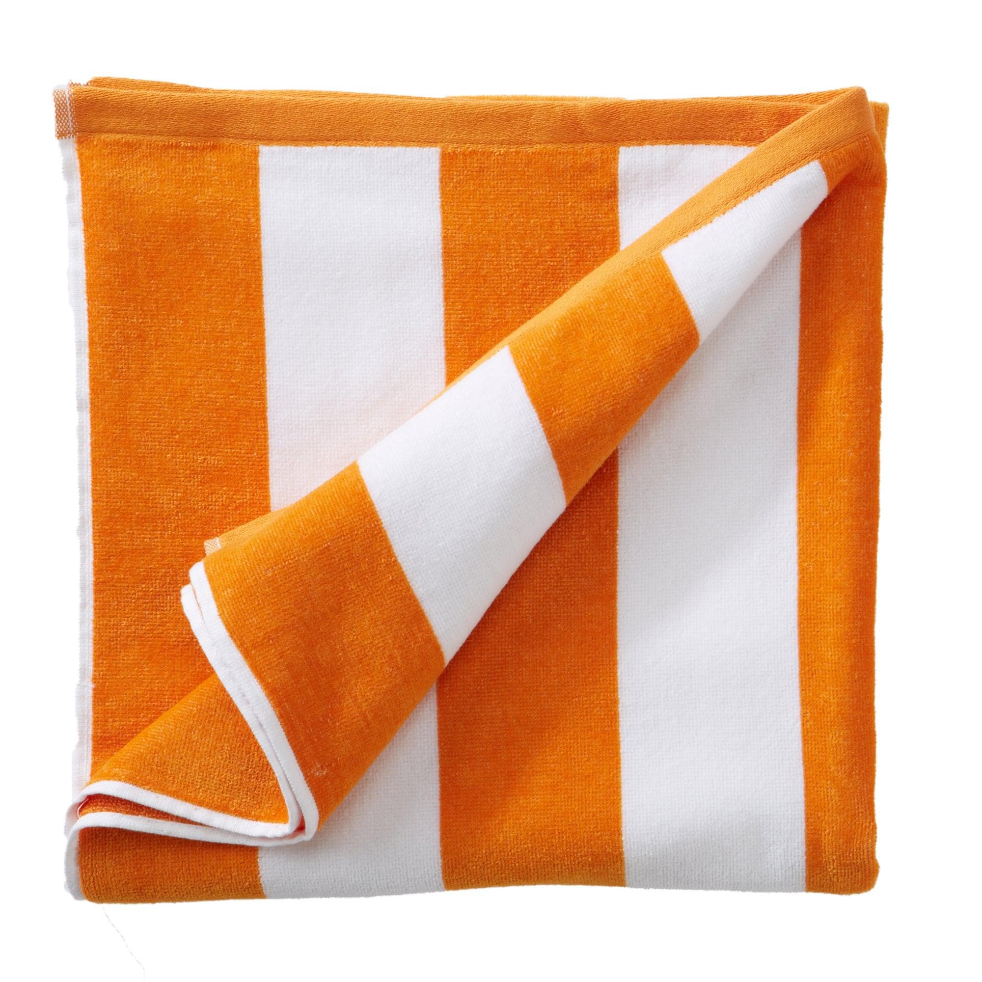 Cotton Velour Cabana Stripe Beach Towel - Novia Collection - Image 85