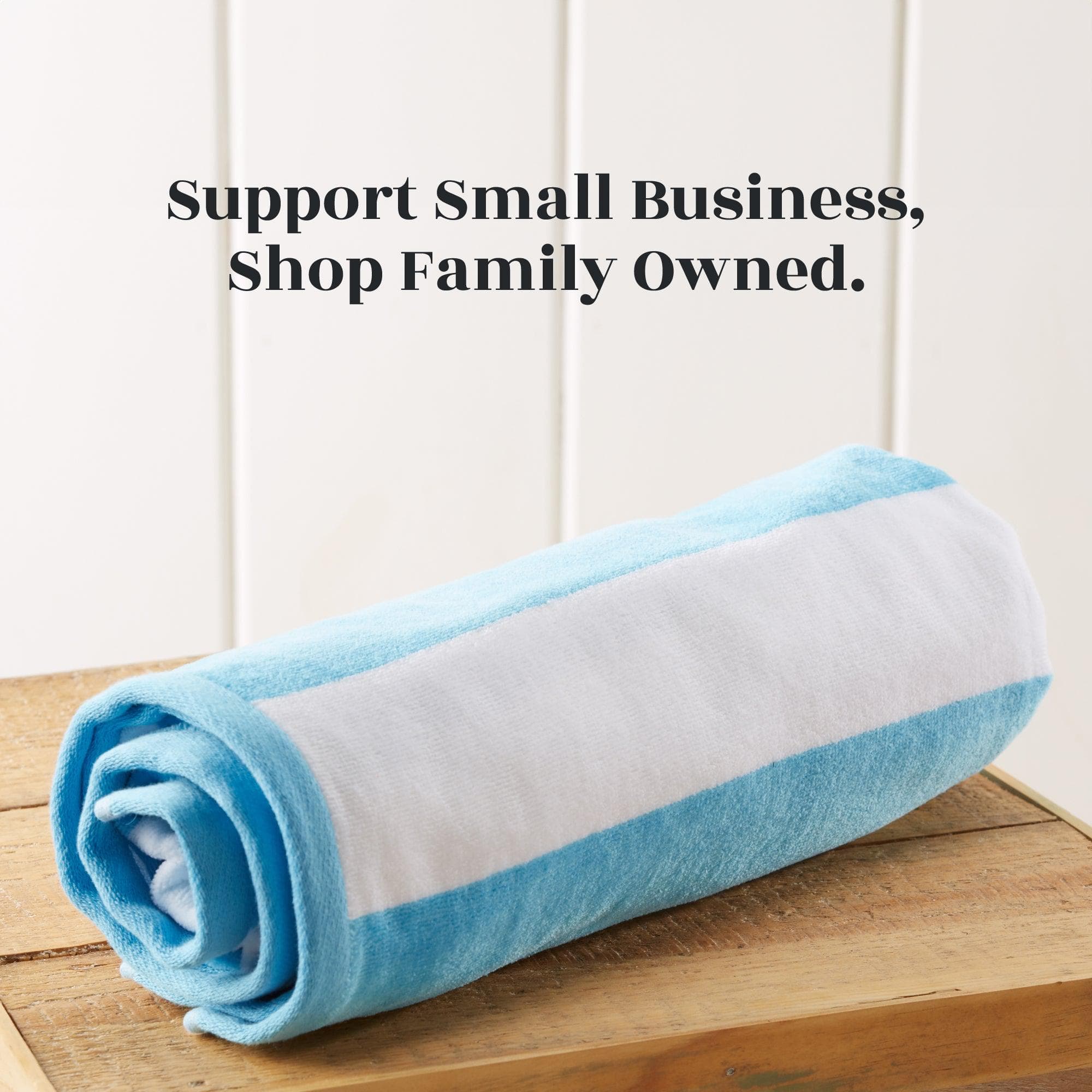 Cotton Velour Cabana Stripe Beach Towel - Novia Collection - Image 94