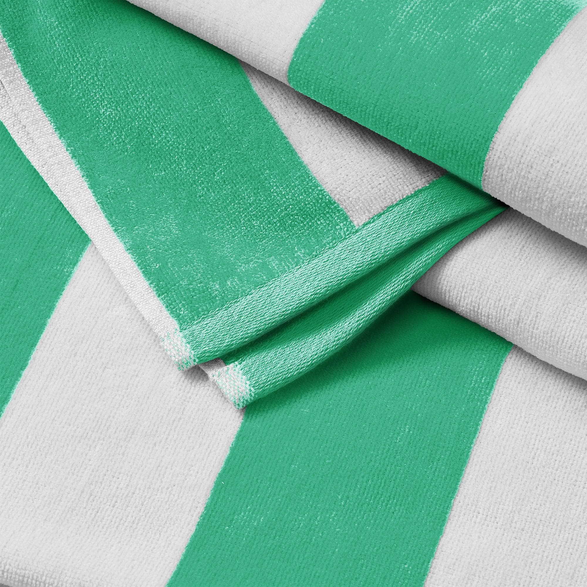 Cotton Velour Cabana Stripe Beach Towel - Novia Collection - Image 96