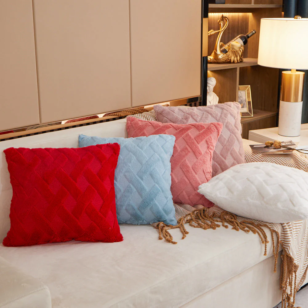 Crossline-shaped Plush Throw Pillow (With Insert) - Image 10
