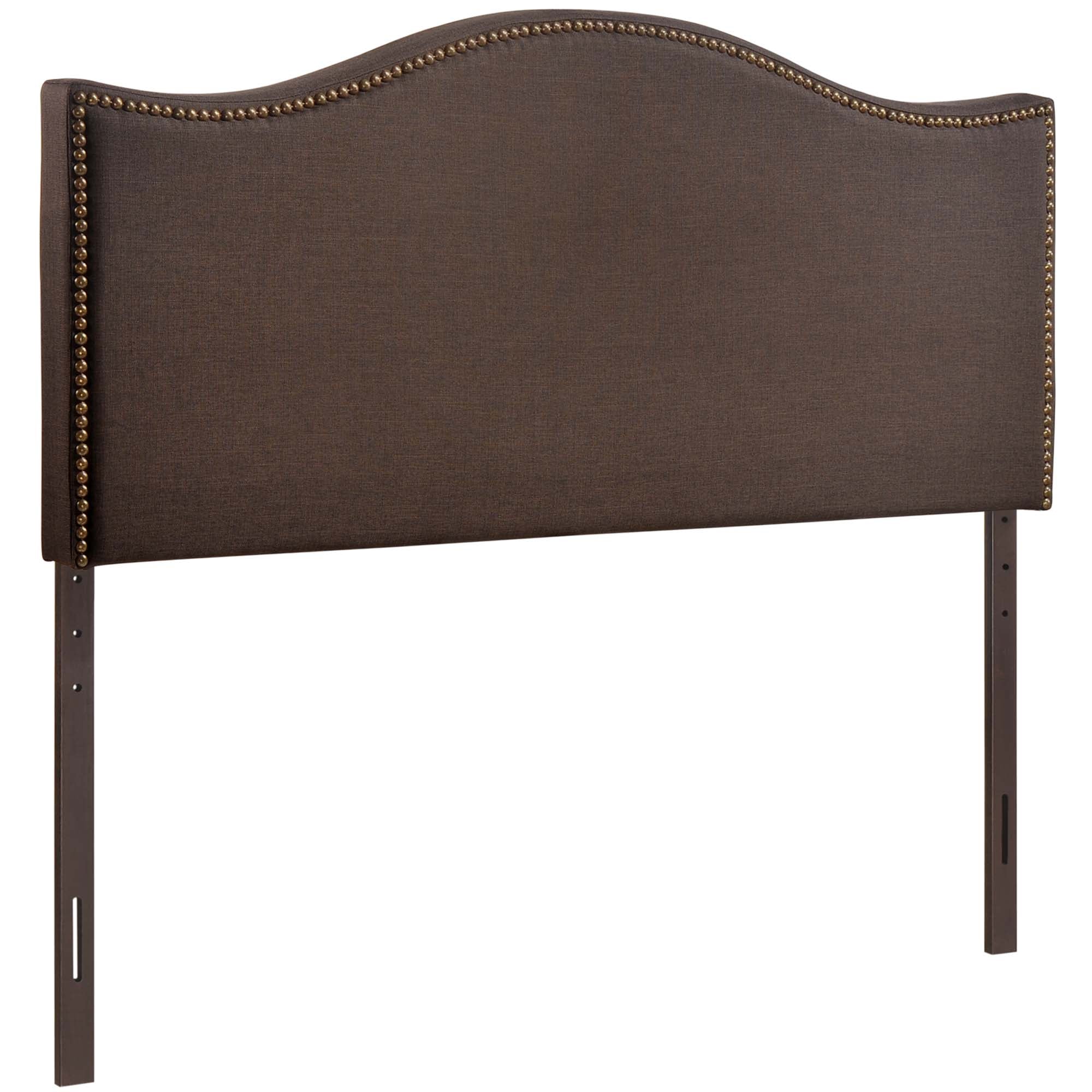 Curl Nailhead Upholstered Queen Headboard by Modway - Image 5