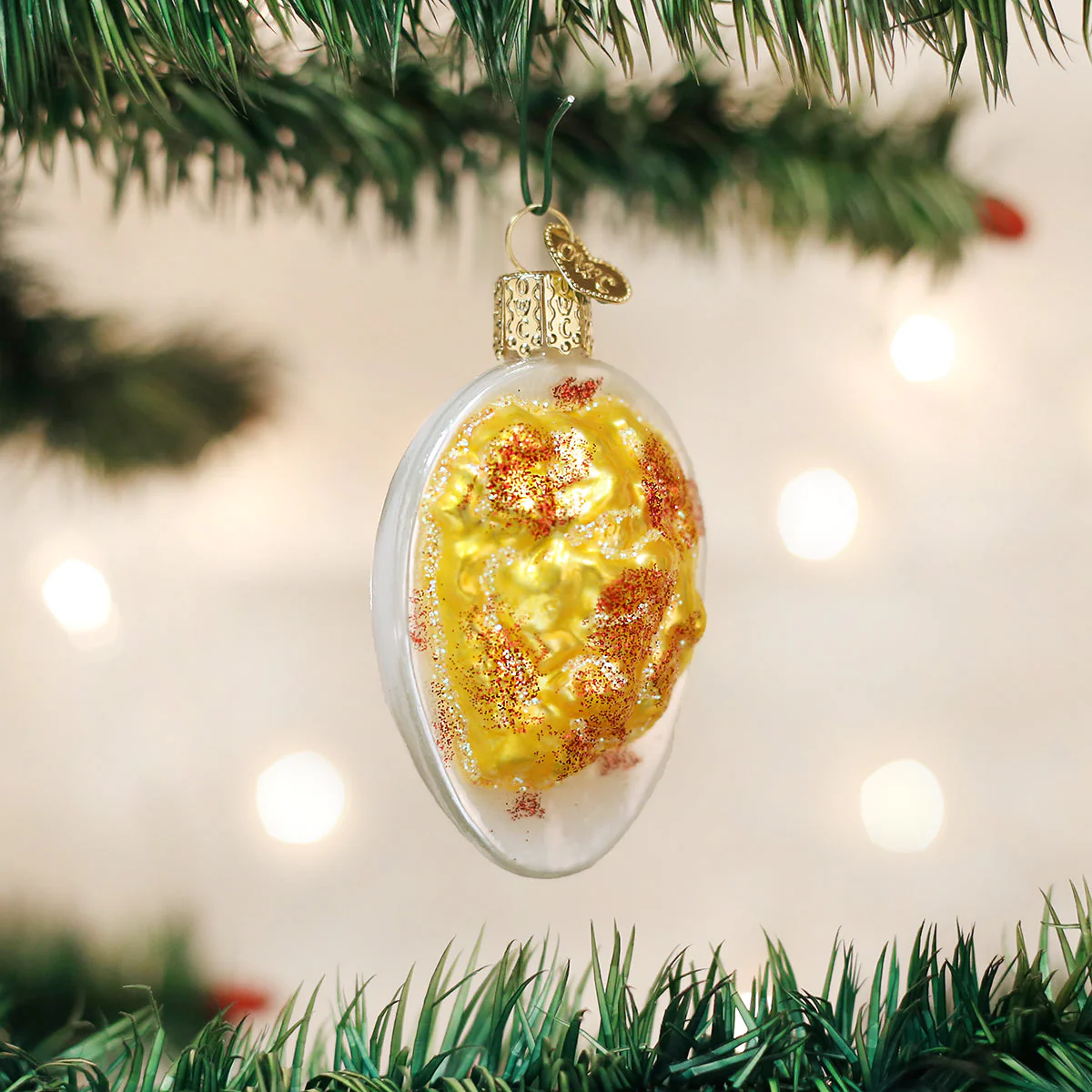 Deviled Egg Christmas Ornament