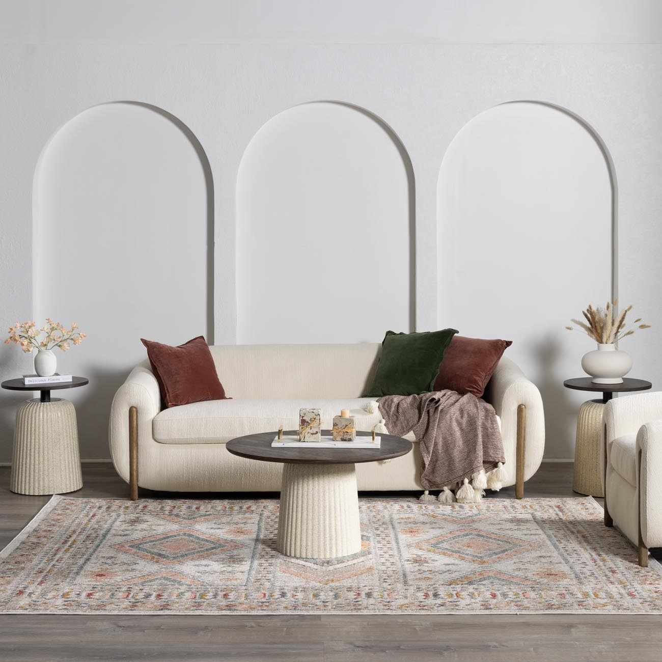 Diem Area Rug Medium Pile Traditional Style - Image 29
