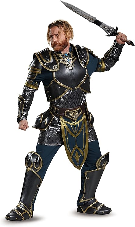 Disguise Men's Warcraft Lothar Prestige Costume in M, XL, XXL - Image 2