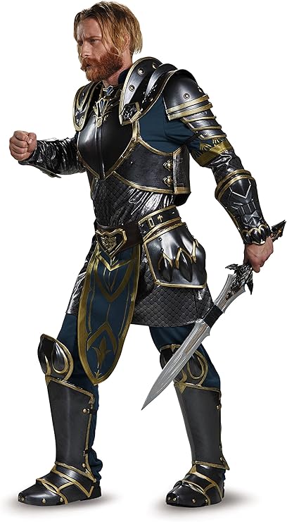 Disguise Men's Warcraft Lothar Prestige Costume in M, XL, XXL - Image 4