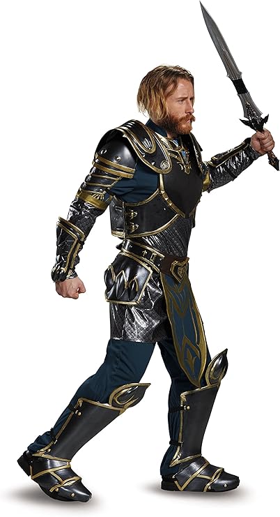 Disguise Men's Warcraft Lothar Prestige Costume in M, XL, XXL - Image 5