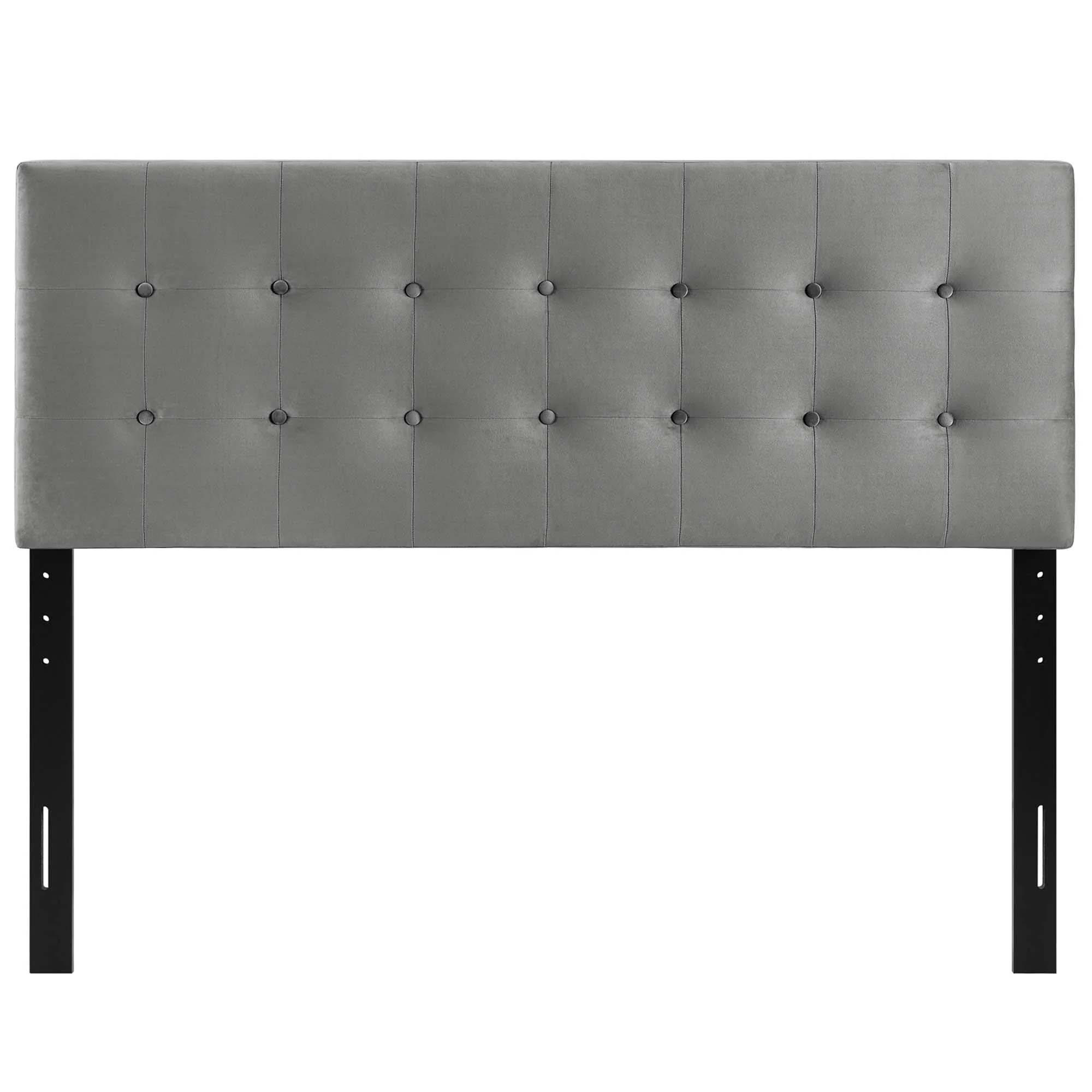 Emily Biscuit Tufted Performance Velvet Full Headboard by Modway - Image 11