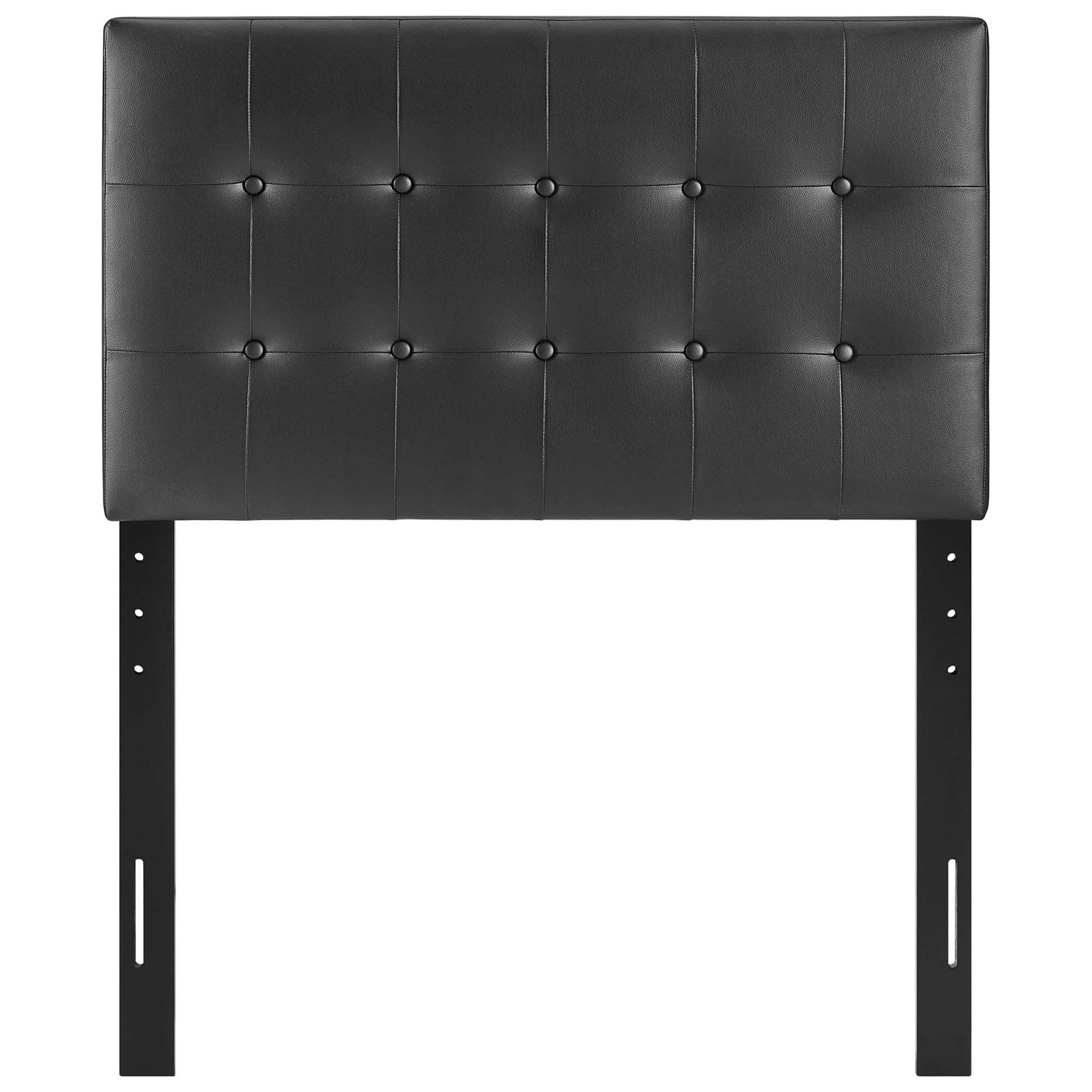 Emily Upholstered Vinyl Twin Headboard by Modway - Image 10