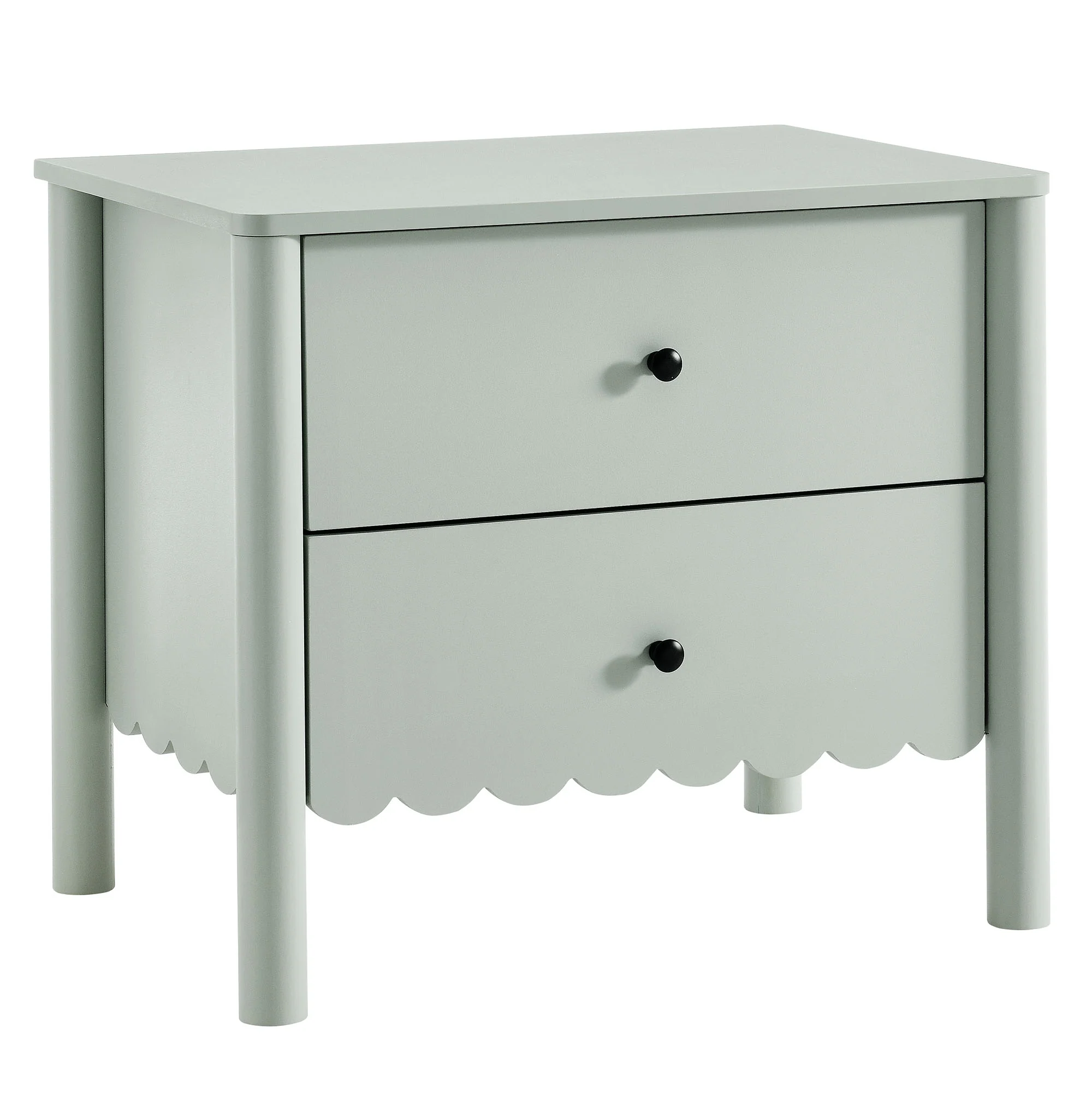 Emmeline Scalloped 2-Drawer Nightstand by Modway - Image 20