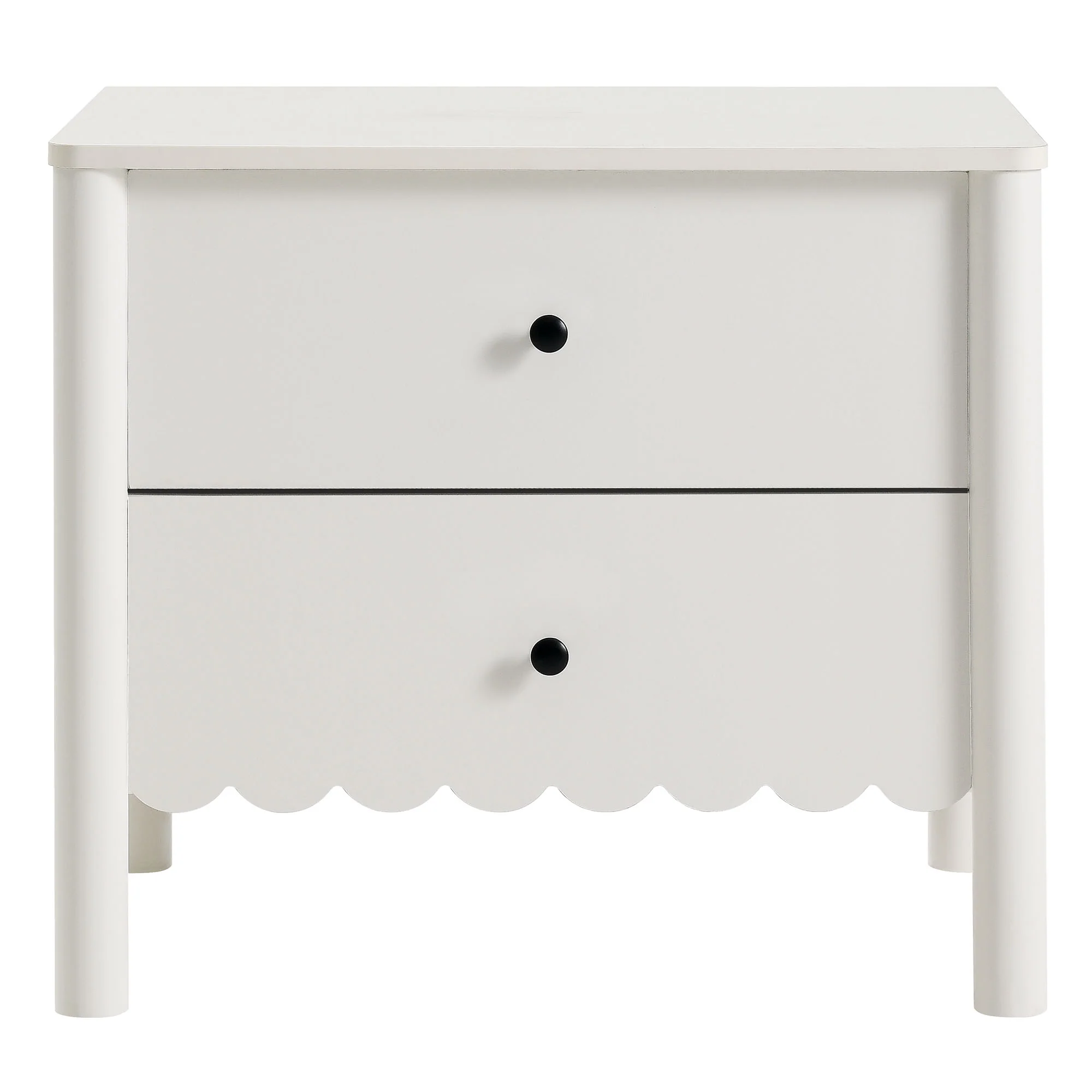 Emmeline Scalloped 2-Drawer Nightstand by Modway - Image 5