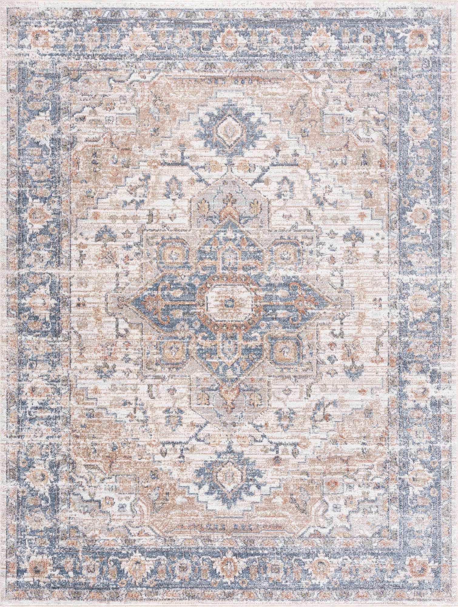 Ezri Flat Pile Washable Rug - Image 2
