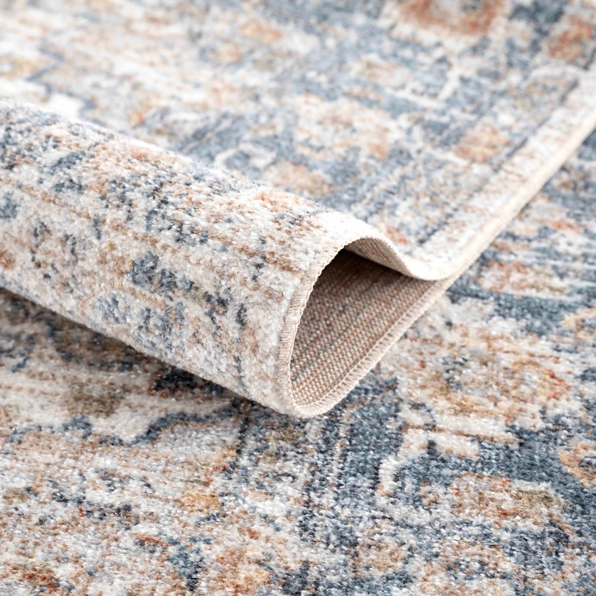 Ezri Flat Pile Washable Rug - Image 6