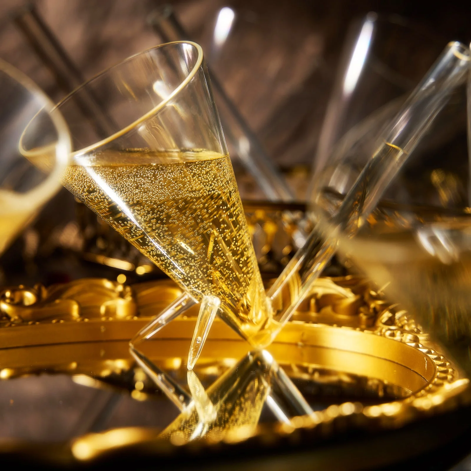 Festa Acrylic Champagne Shooter, Set of 6 - Image 2