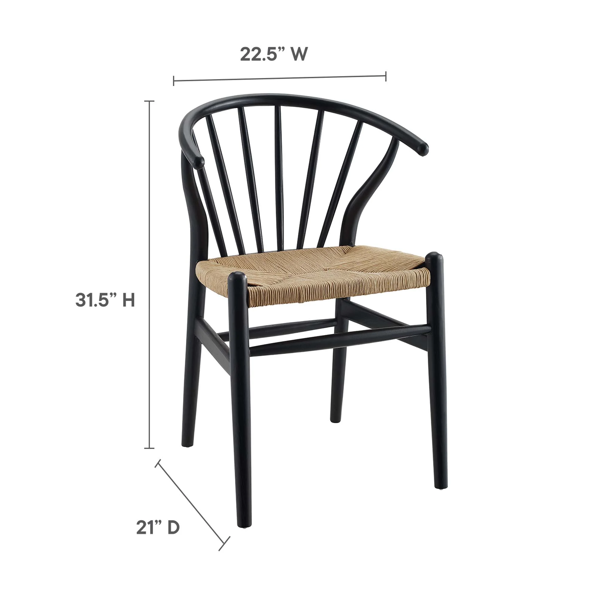 Flourish Spindle Wood Dining Side Chair by Modway - Image 17