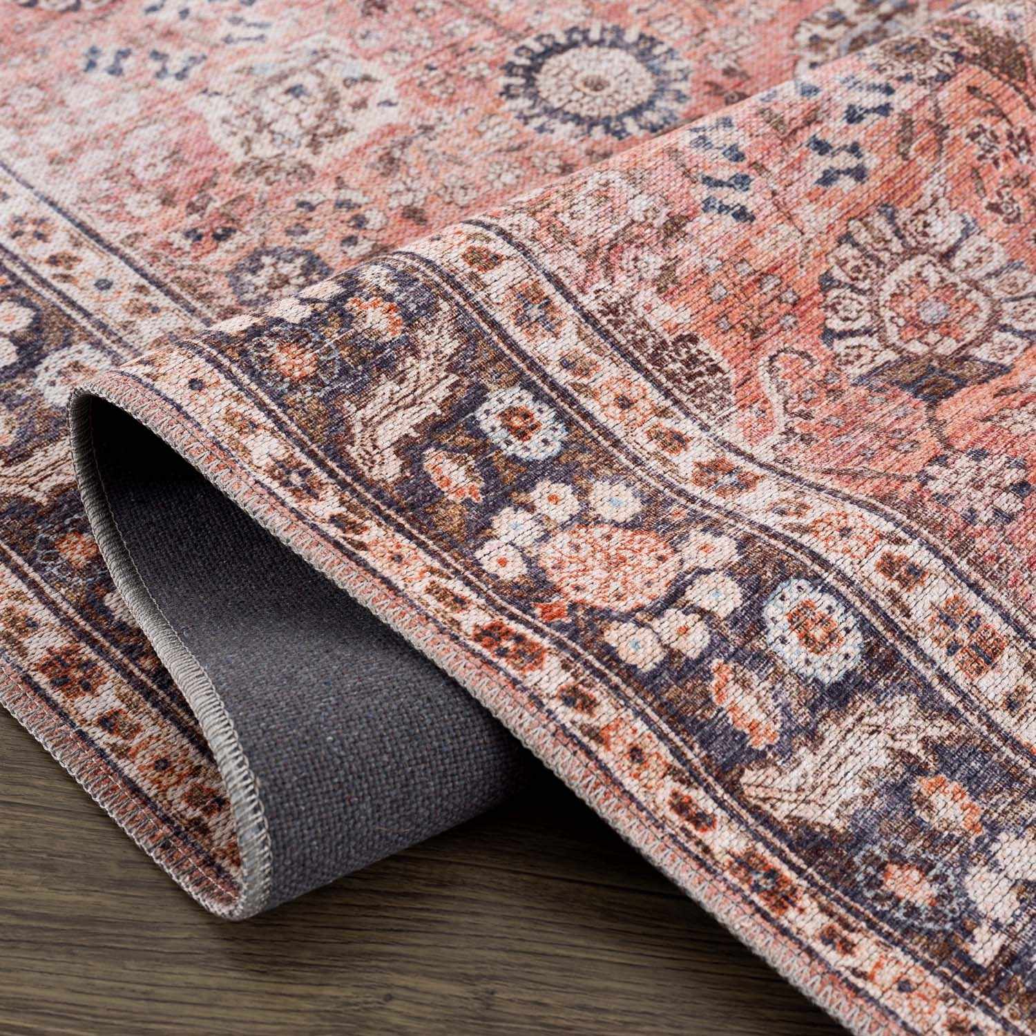 Ganyangan Red Washable Rug - Image 8